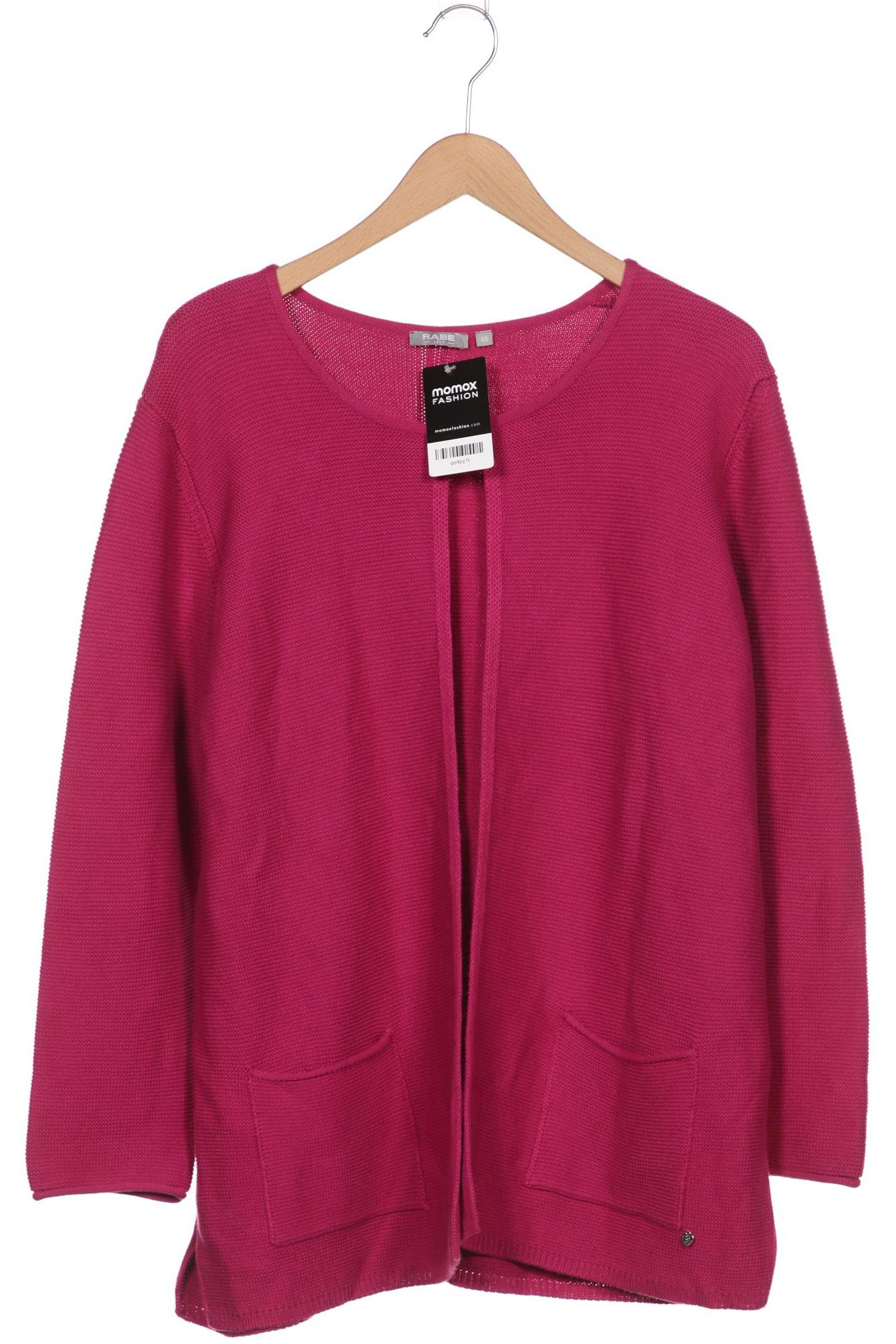 

Rabe Damen Strickjacke, pink, Gr. 48