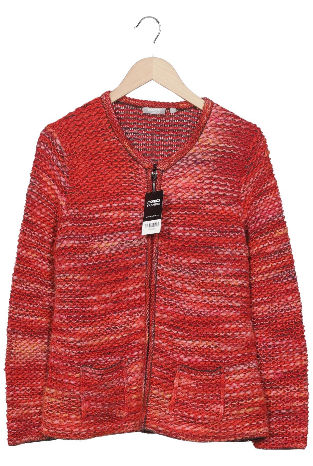 

Rabe Damen Strickjacke, rot, Gr. 42