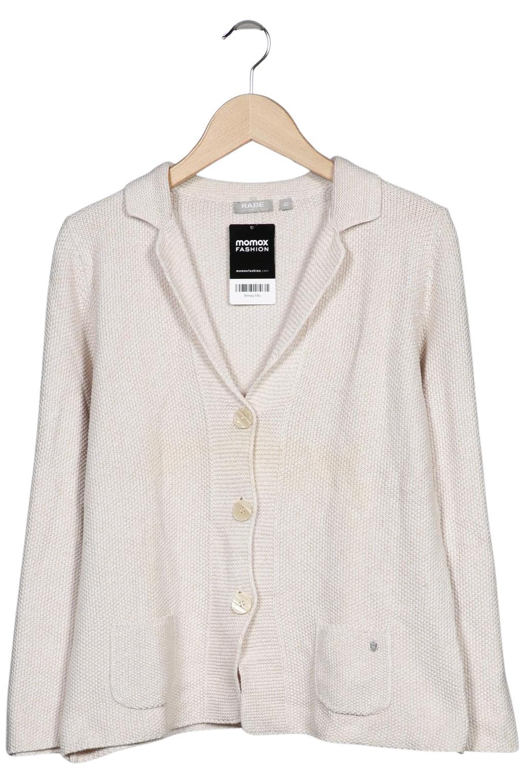 

Rabe Damen Strickjacke, cremeweiß, Gr. 40