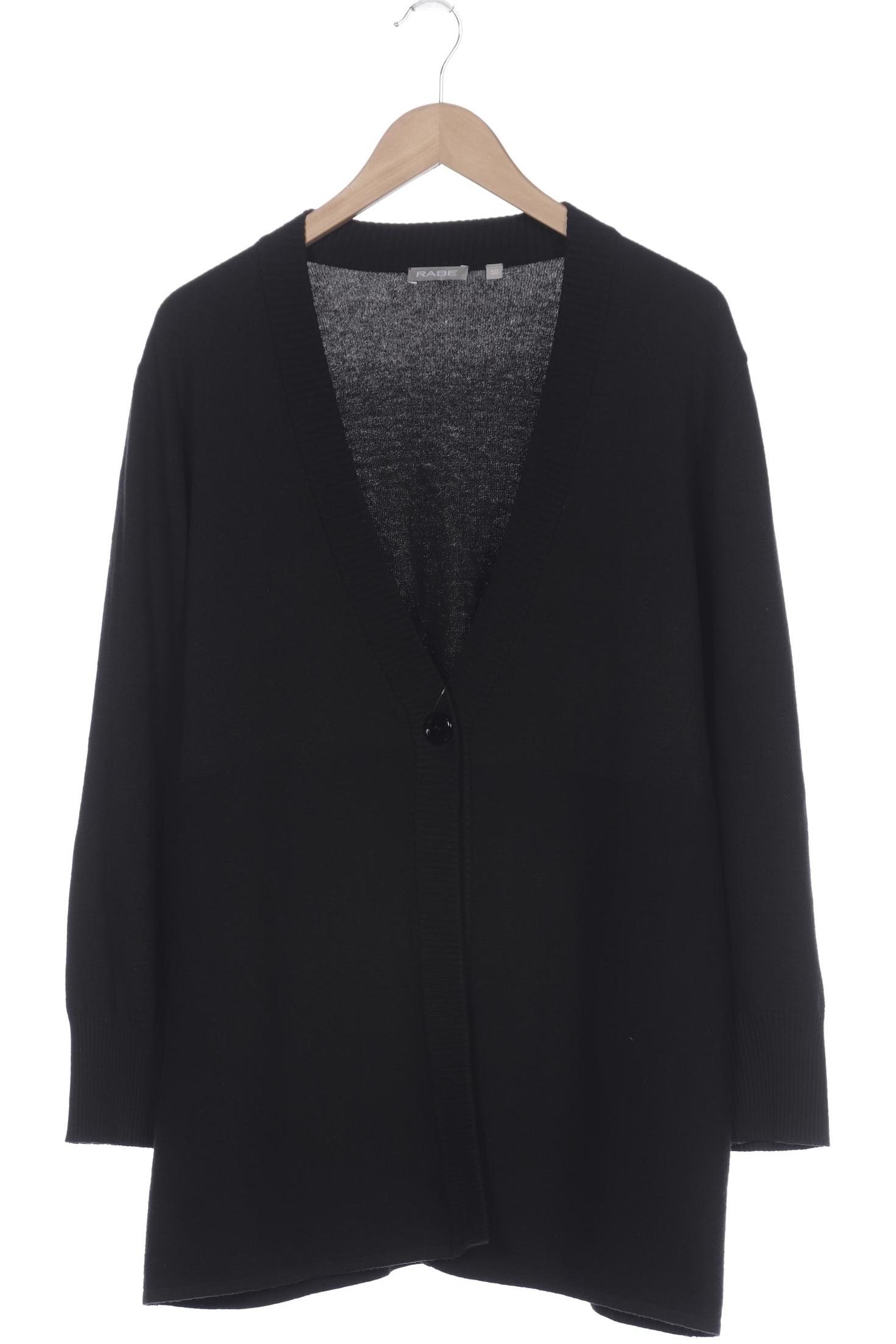 

Rabe Damen Strickjacke, schwarz, Gr. 50
