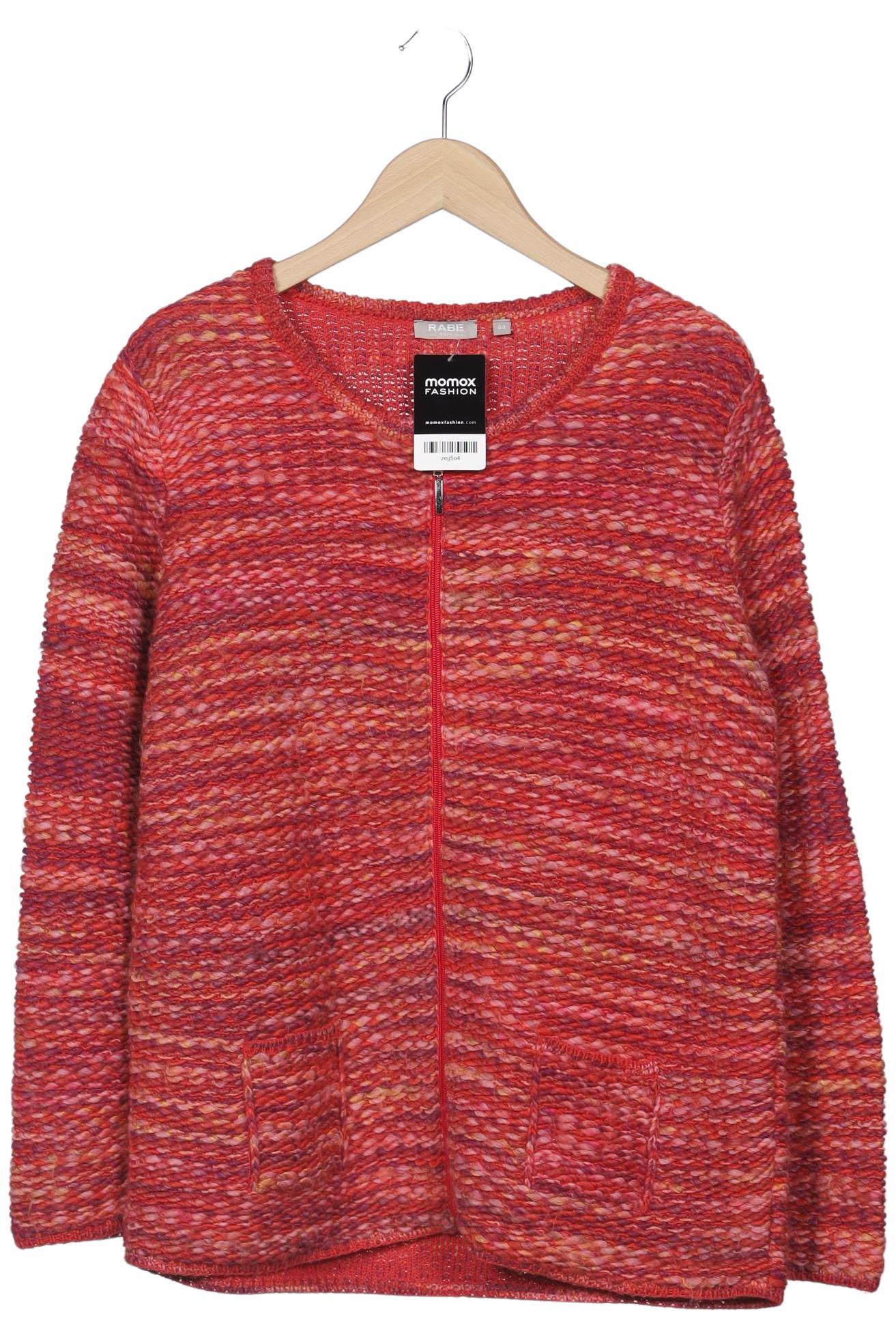 

Rabe Damen Strickjacke, rot, Gr. 44