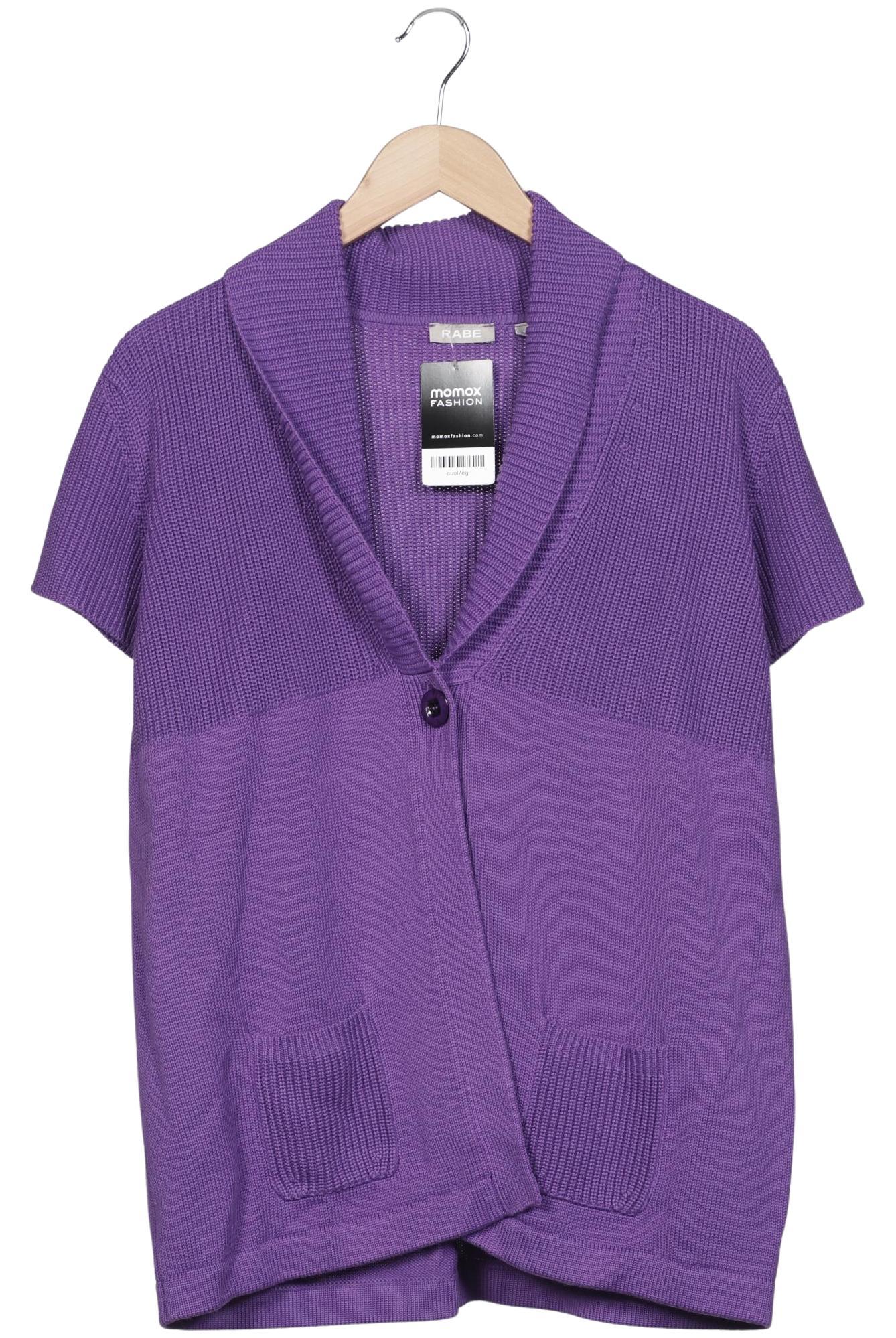 

Rabe Damen Strickjacke, flieder, Gr. 46