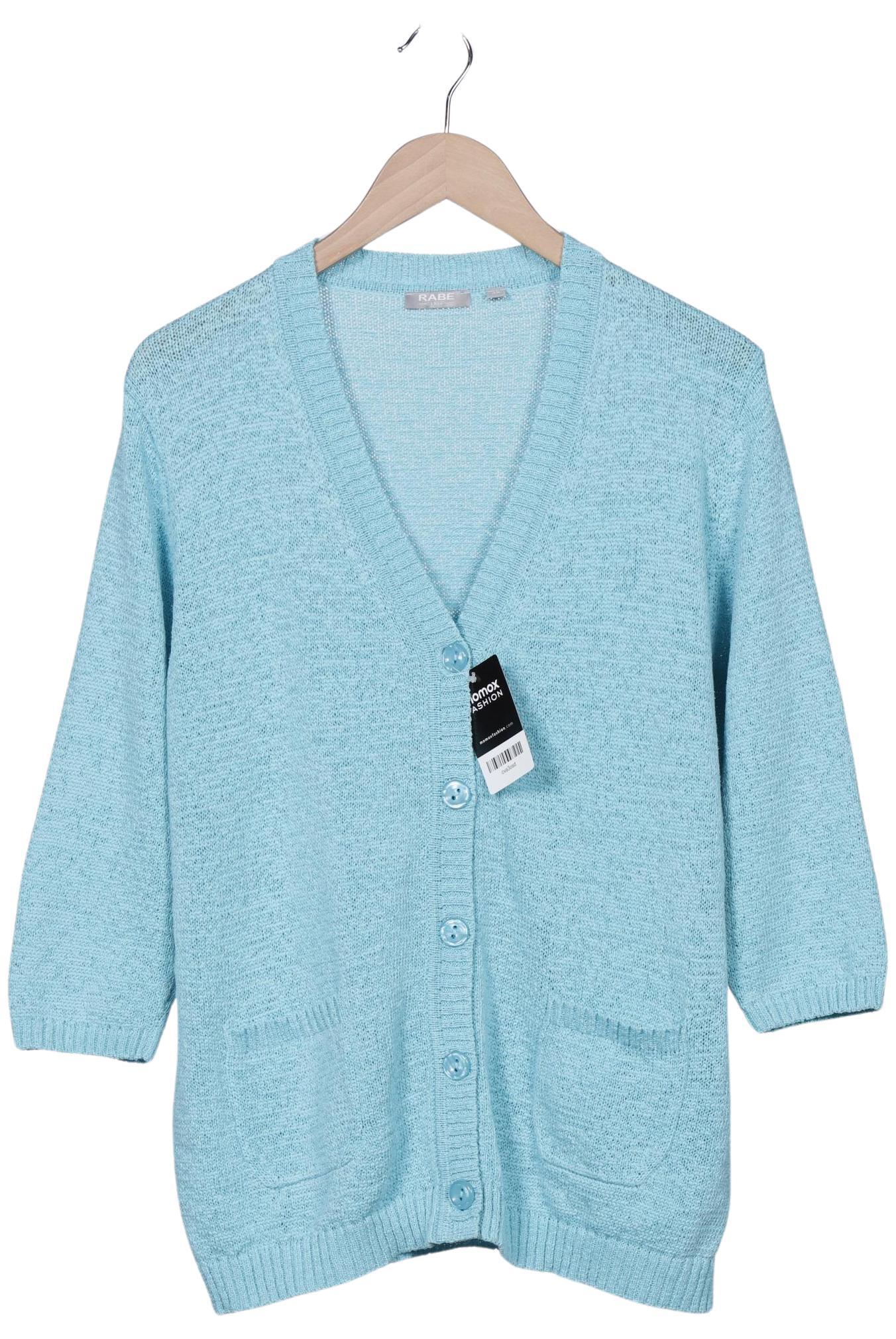 

Rabe Damen Strickjacke, hellblau, Gr. 48
