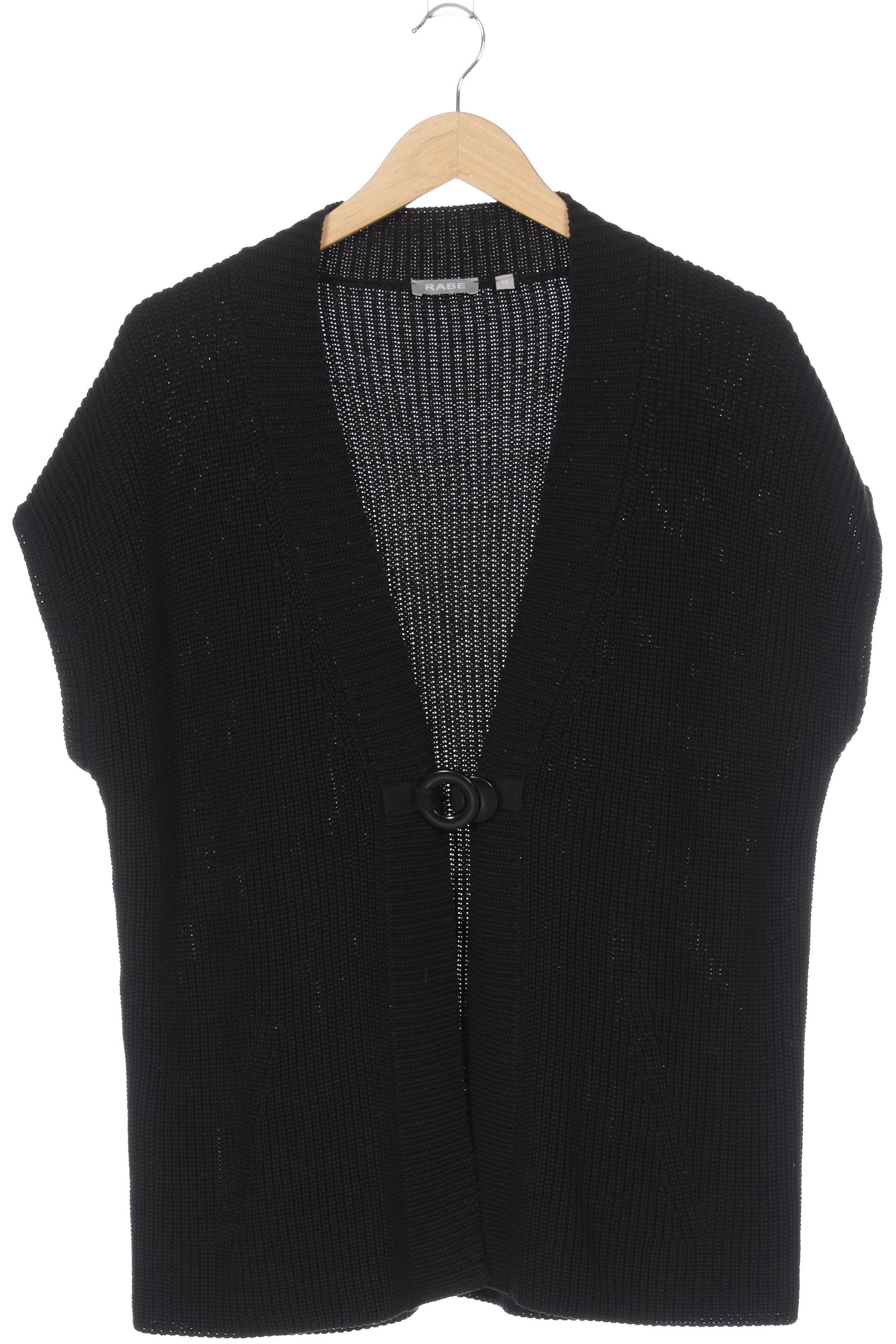 

Rabe Damen Strickjacke, schwarz, Gr. 46