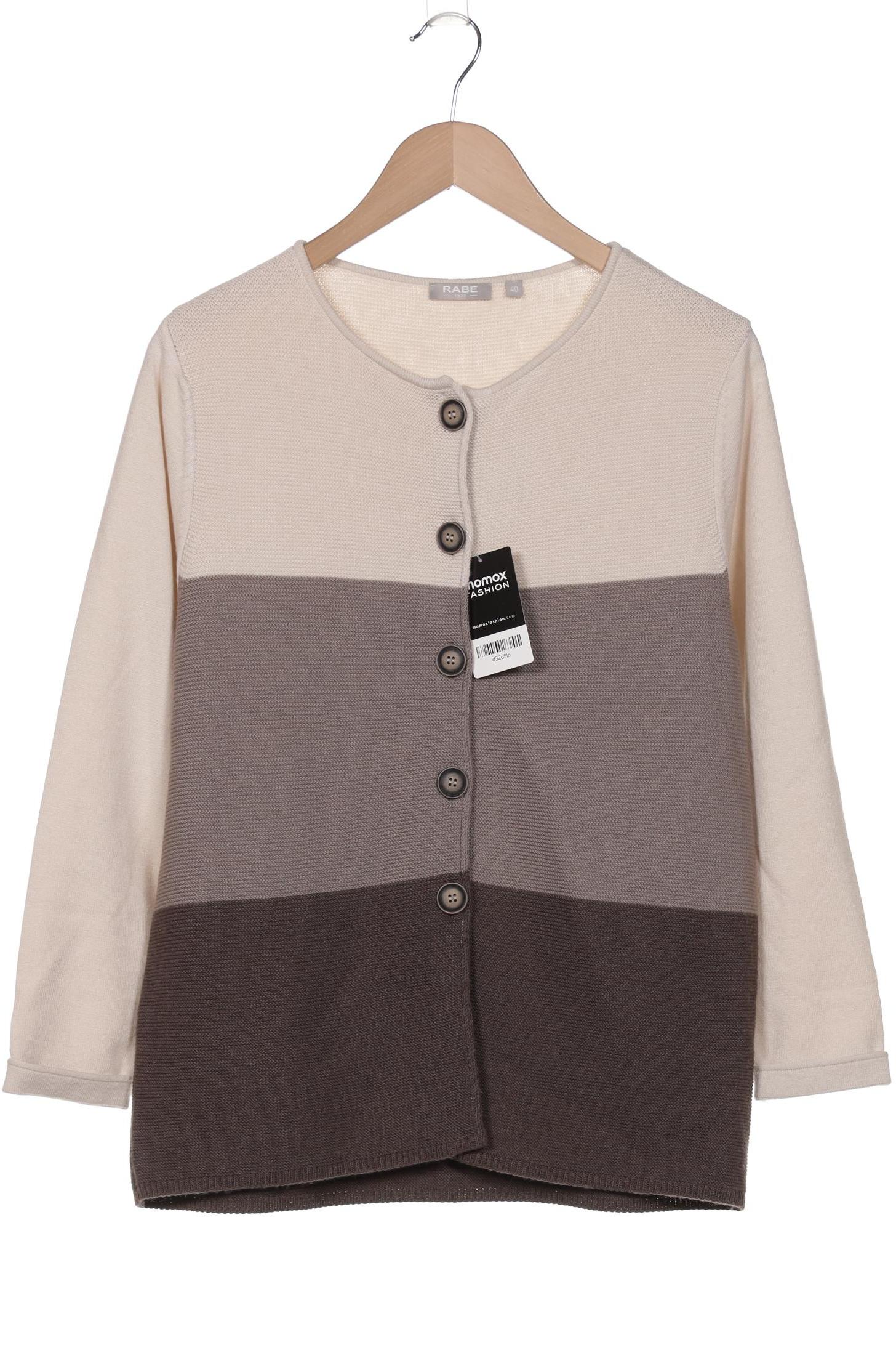 

Rabe Damen Strickjacke, beige, Gr. 40