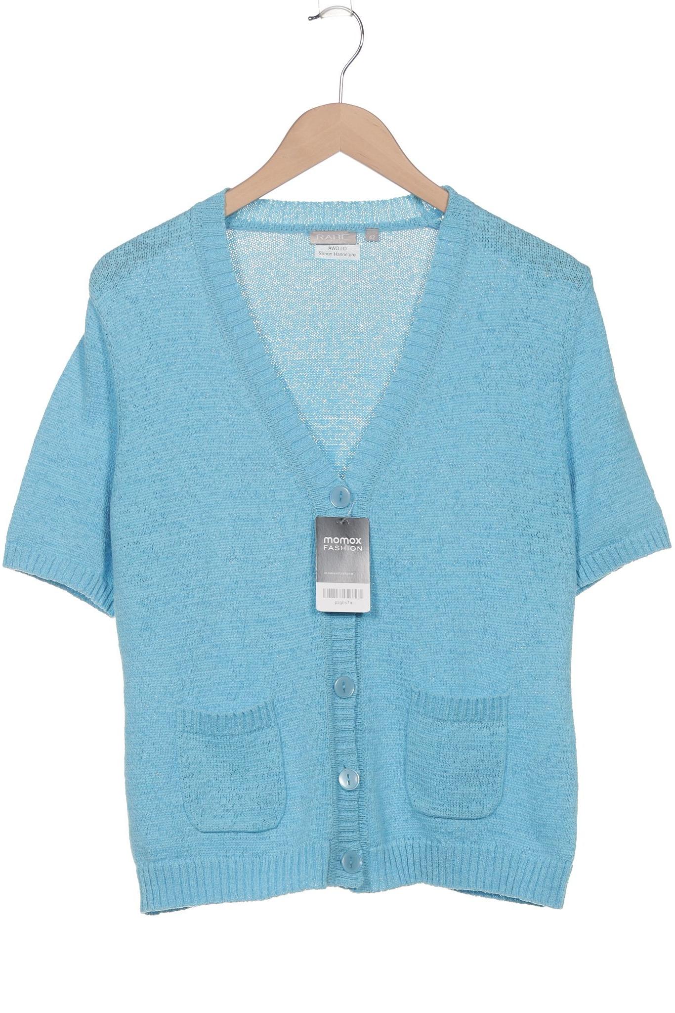 

Rabe Damen Strickjacke, blau, Gr. 42