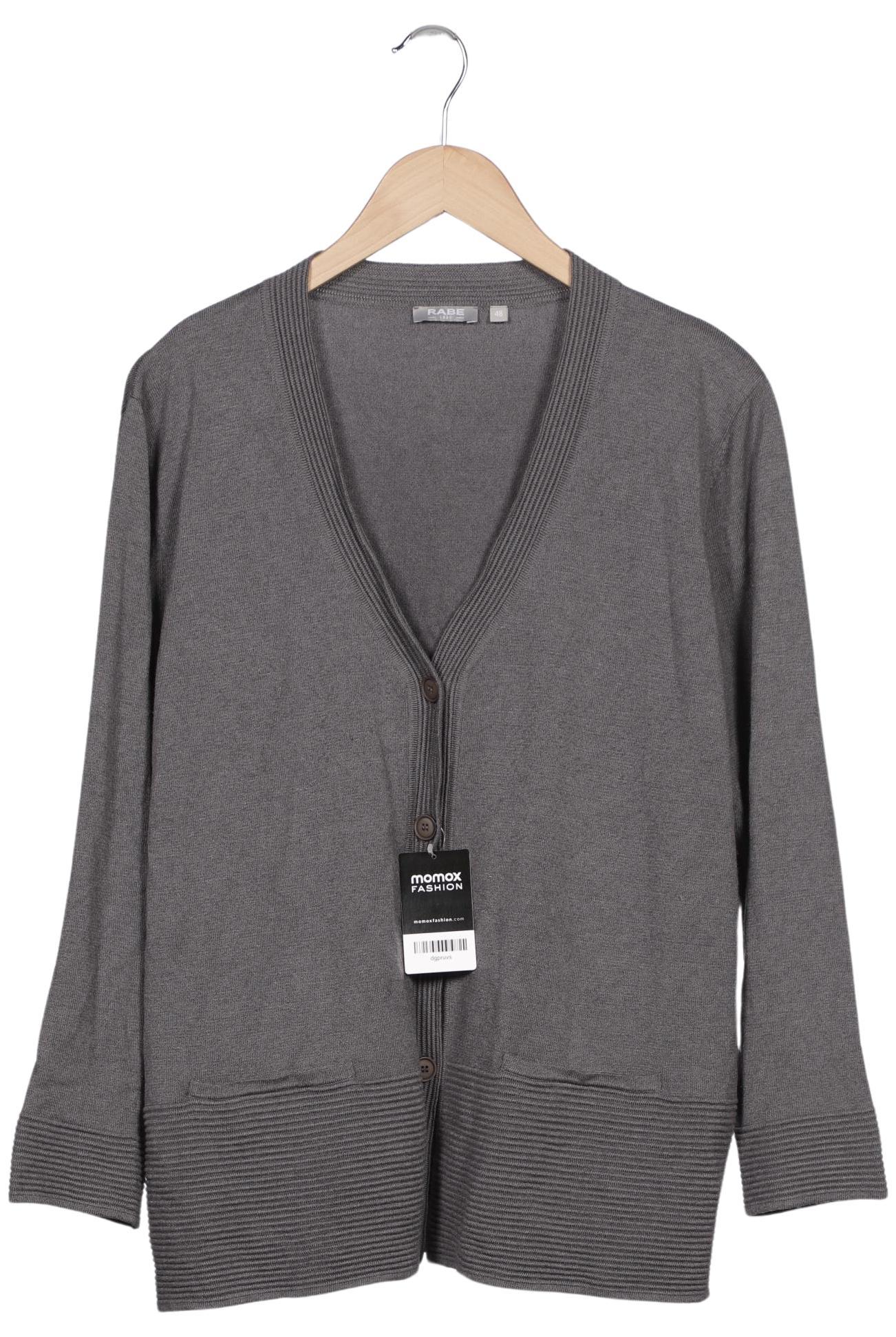 

Rabe Damen Strickjacke, grau, Gr. 48