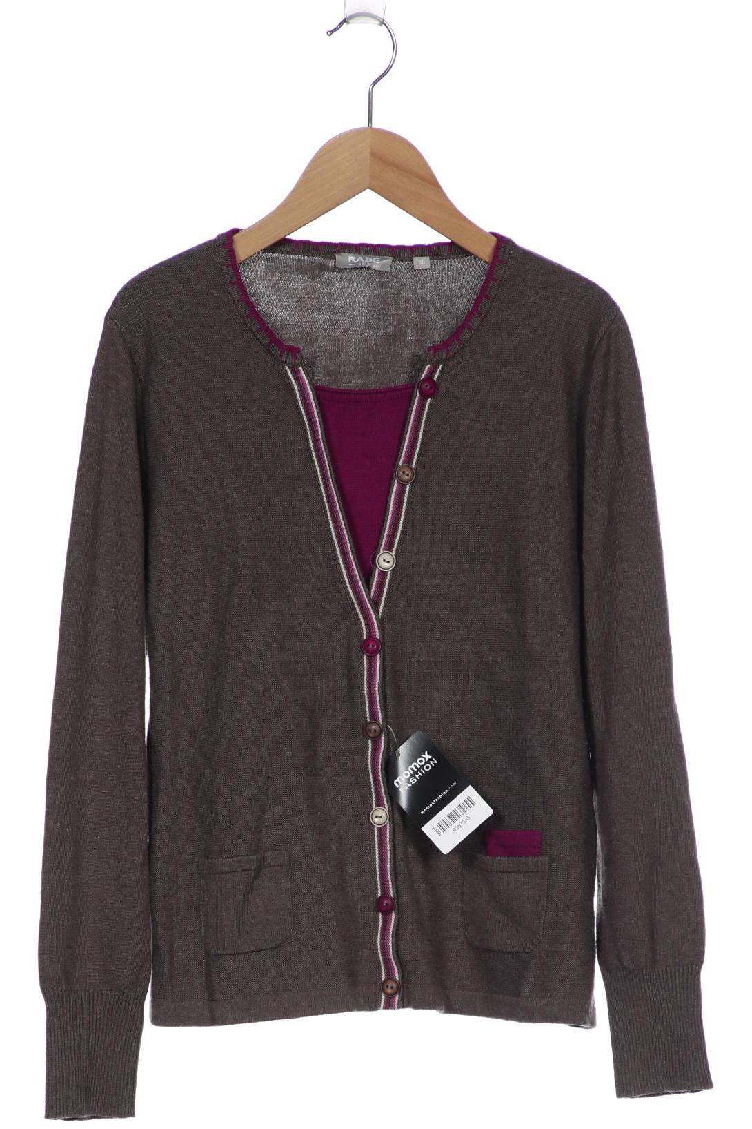 

Rabe Damen Strickjacke, braun, Gr. 38