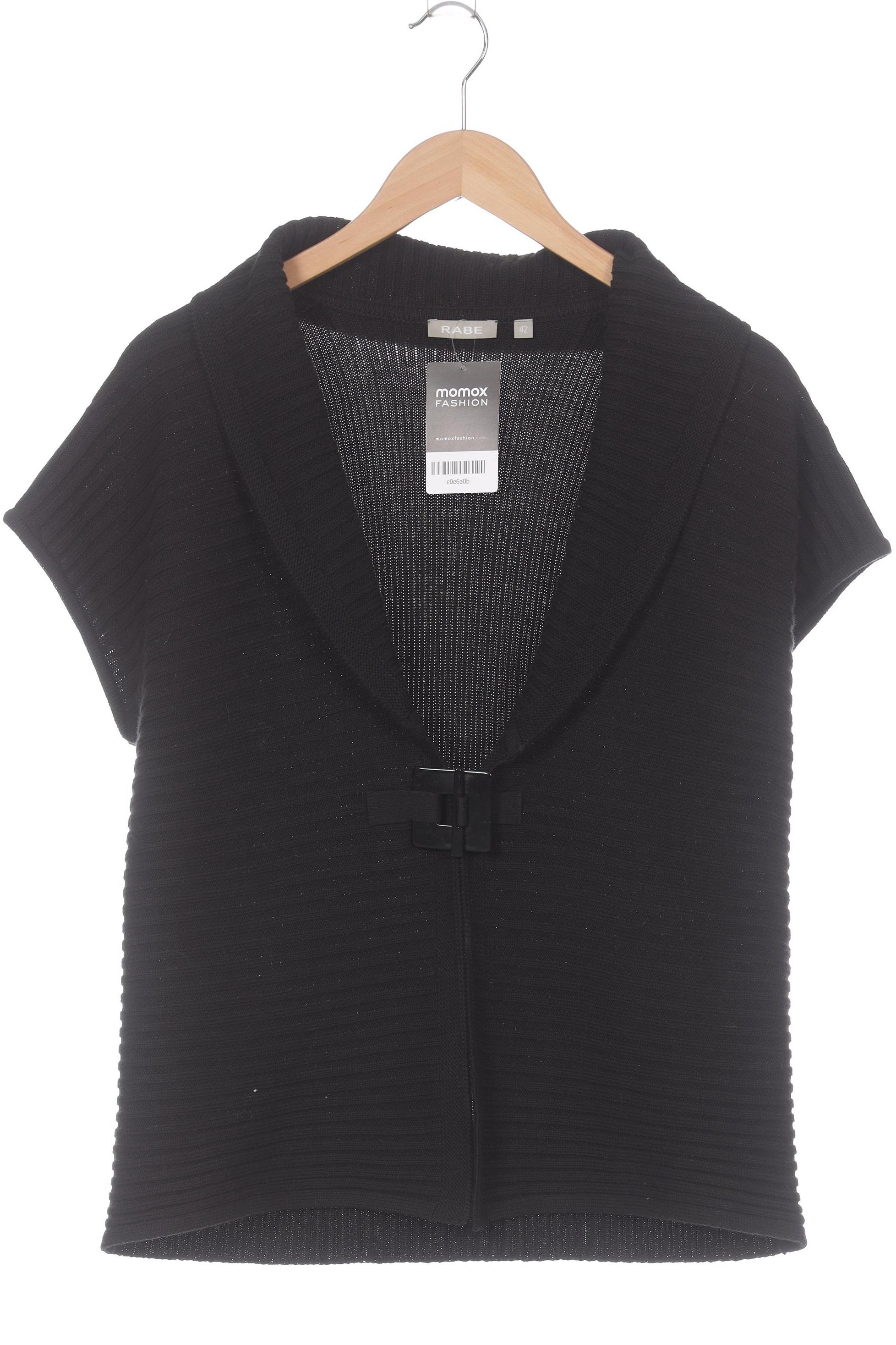 

Rabe Damen Strickjacke, schwarz, Gr. 42