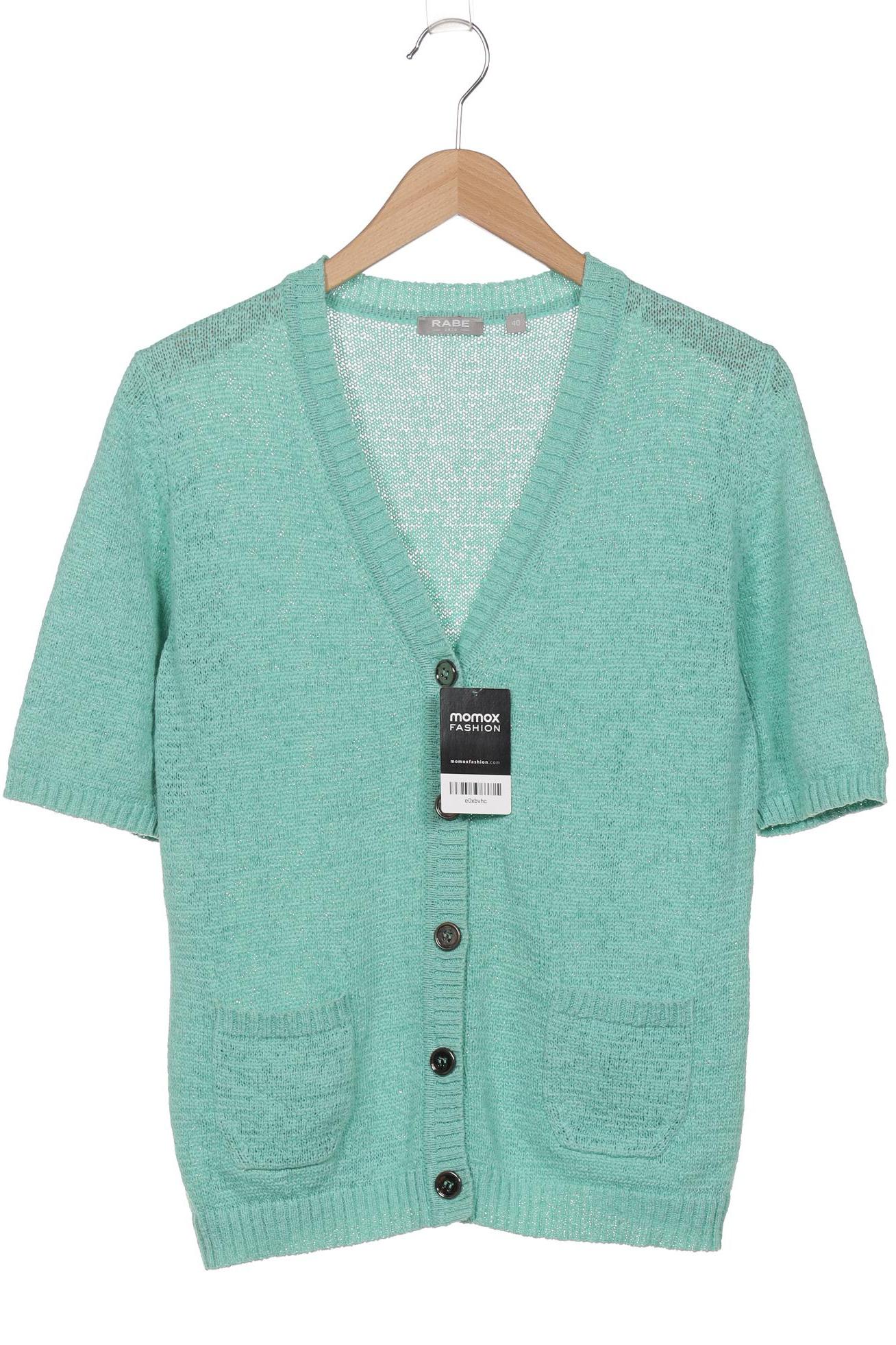 

Rabe Damen Strickjacke, türkis, Gr. 40