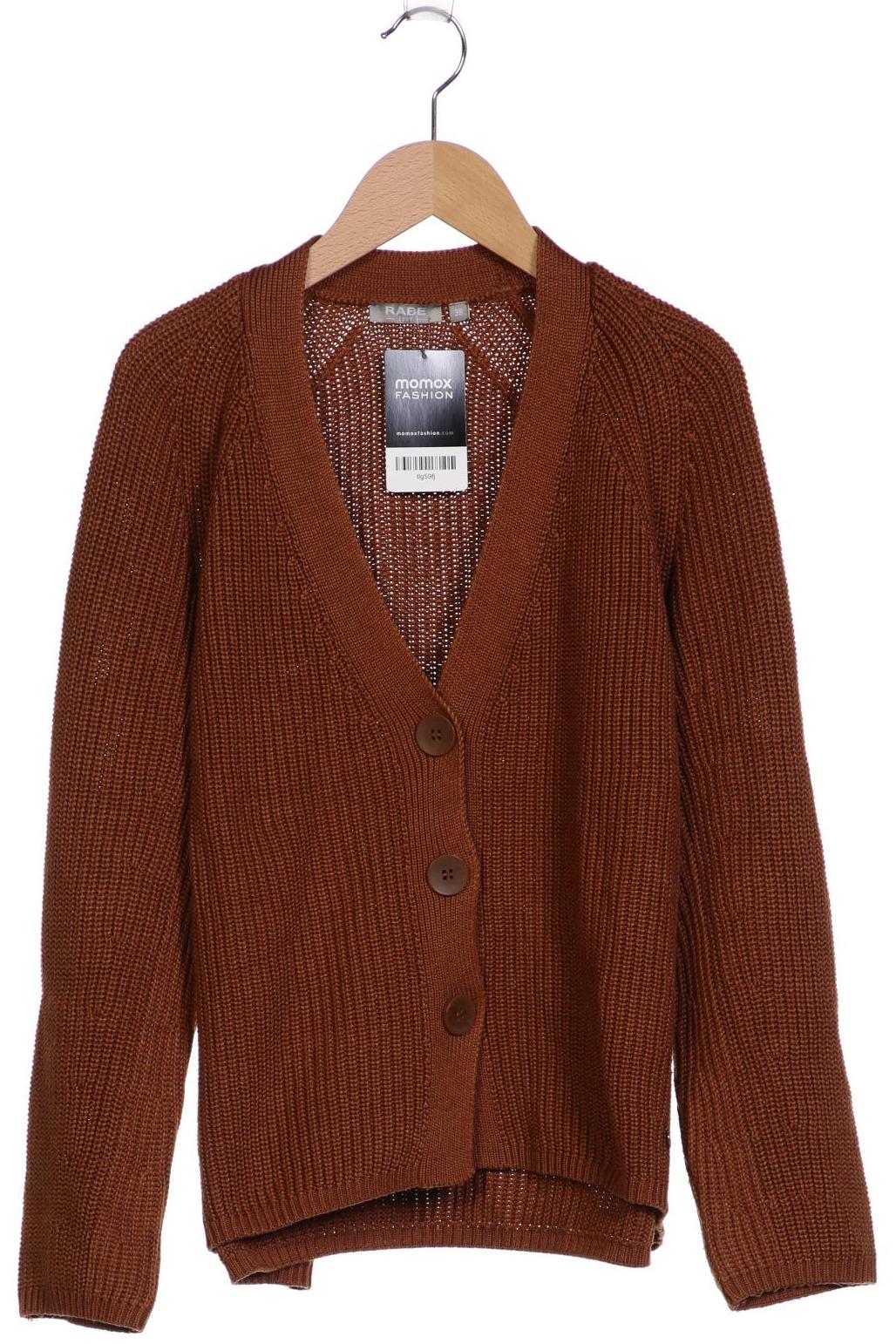 

Rabe Damen Strickjacke, braun, Gr. 38