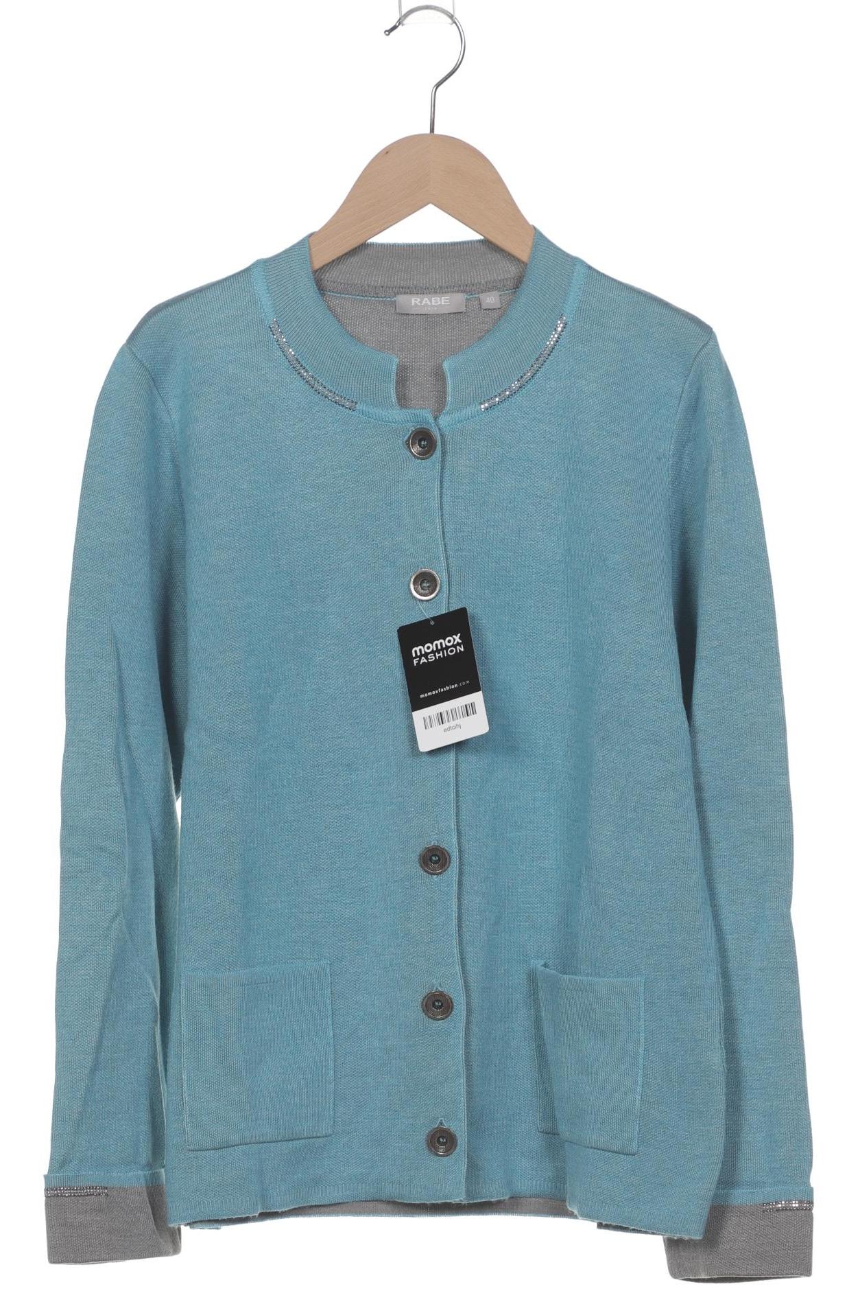 

Rabe Damen Strickjacke, blau, Gr. 40