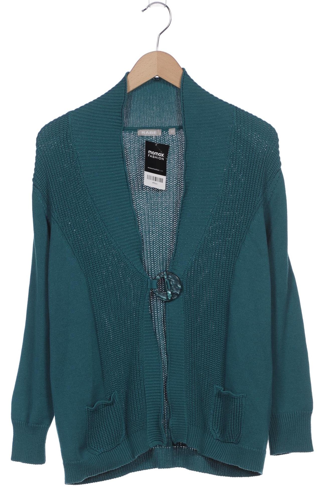 

Rabe Damen Strickjacke, türkis, Gr. 44