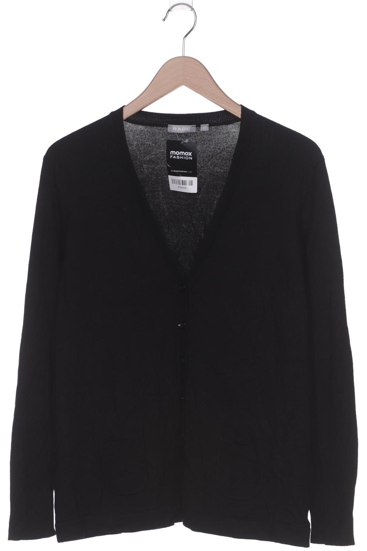 

Rabe Damen Strickjacke, schwarz, Gr. 42