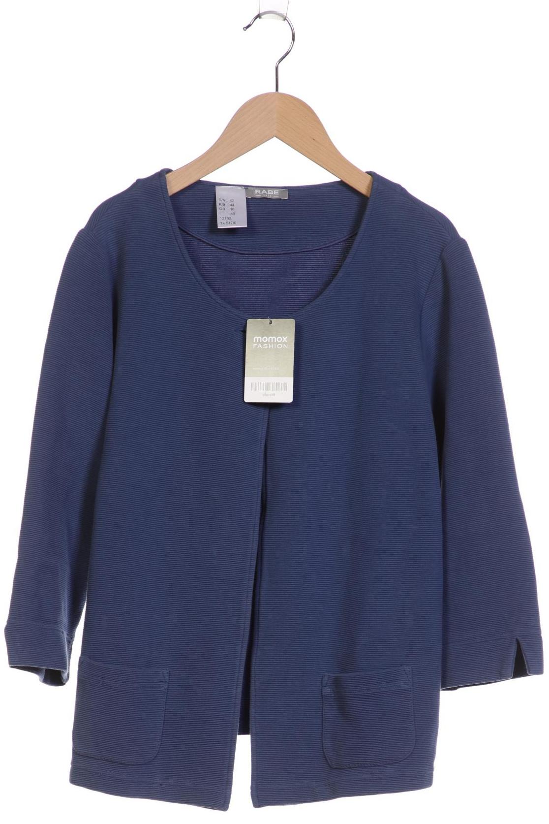

Rabe Damen Strickjacke, blau, Gr. 42