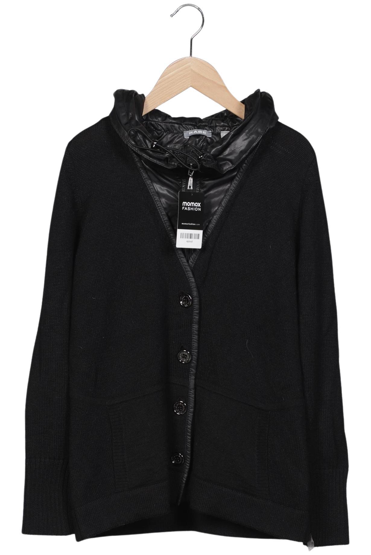 

Rabe Damen Strickjacke, schwarz, Gr. 40