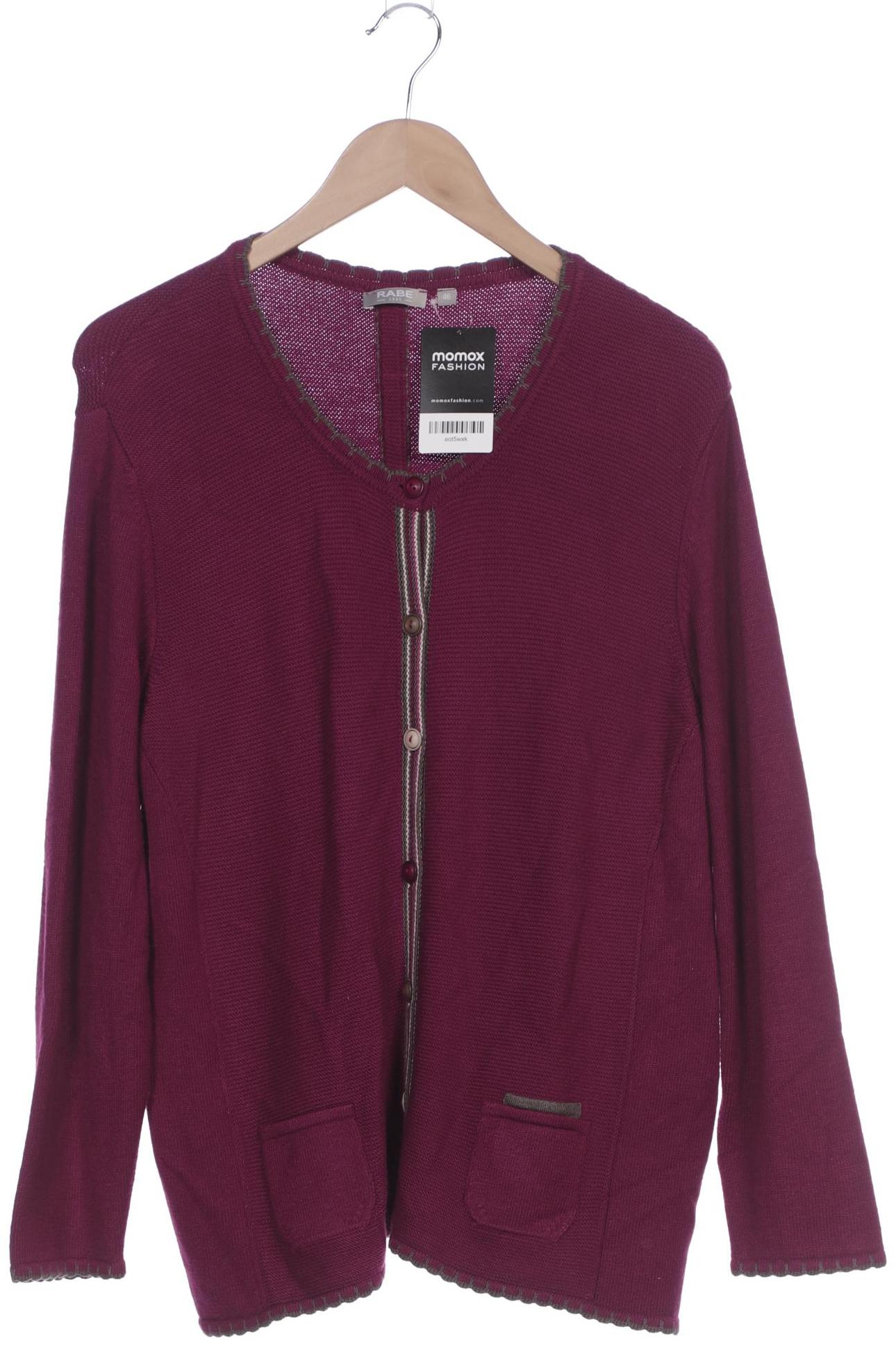 

Rabe Damen Strickjacke, flieder, Gr. 46