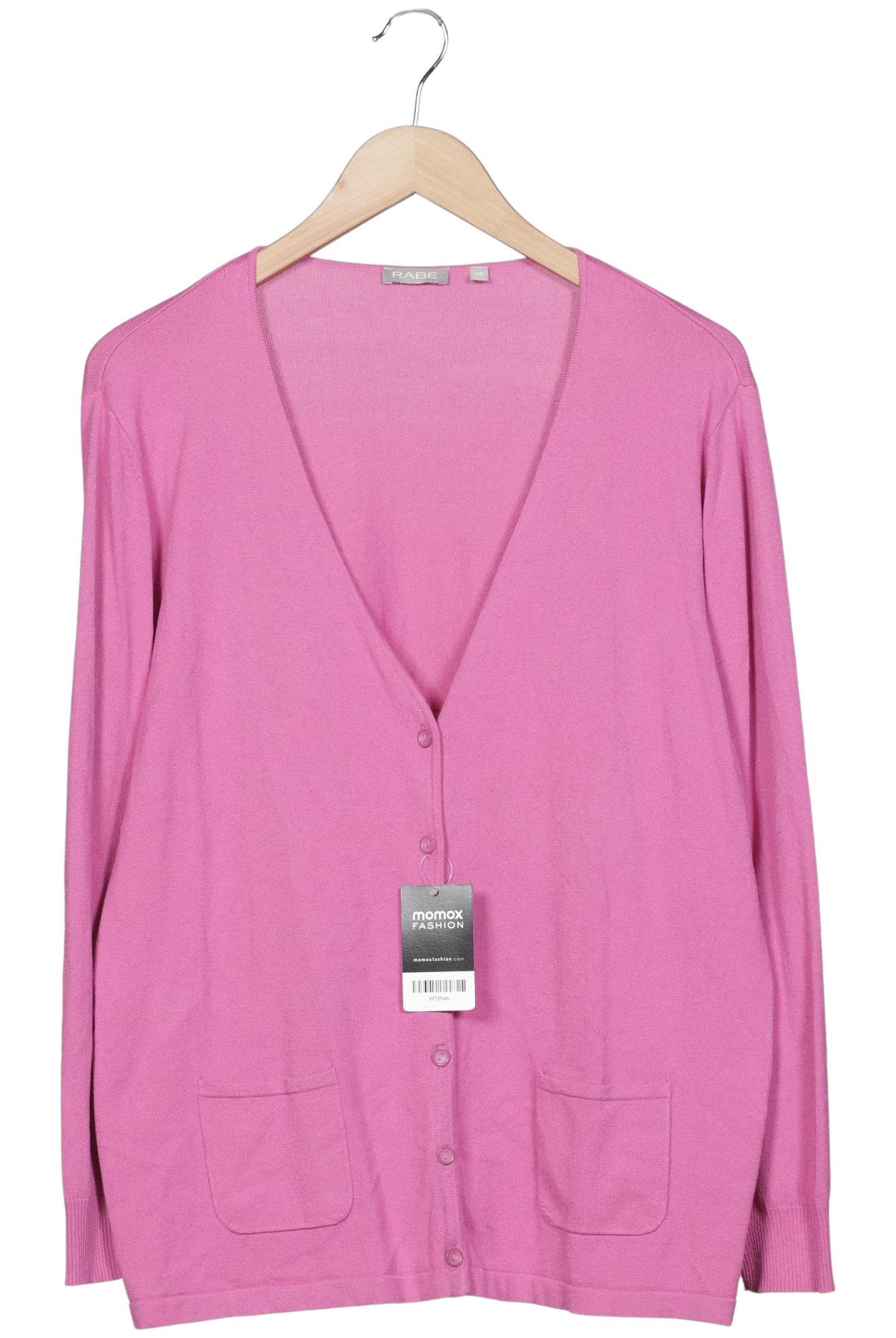 

Rabe Damen Strickjacke, pink, Gr. 48