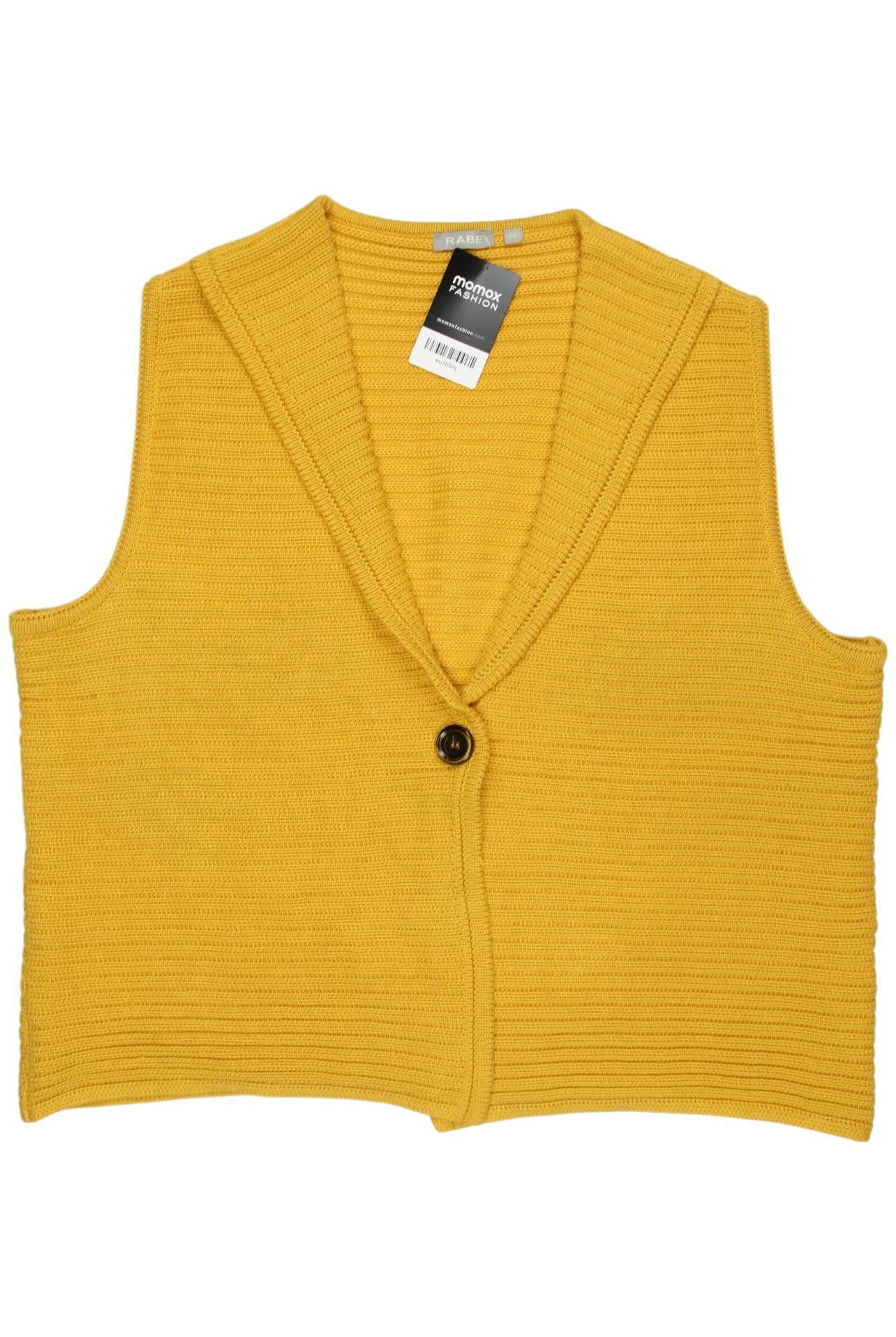 

Rabe Damen Strickjacke, gelb, Gr. 48