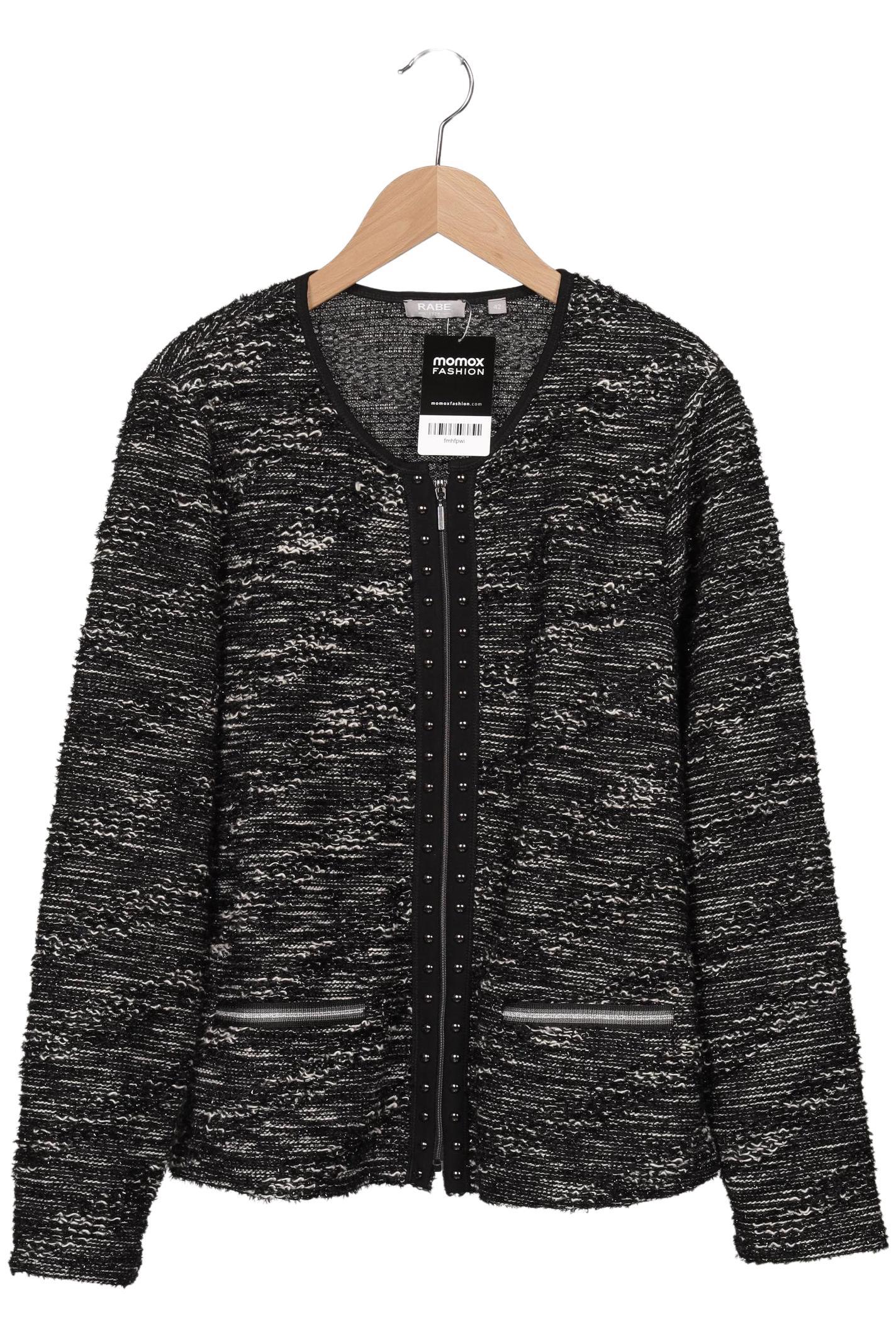 

Rabe Damen Strickjacke, schwarz, Gr. 42