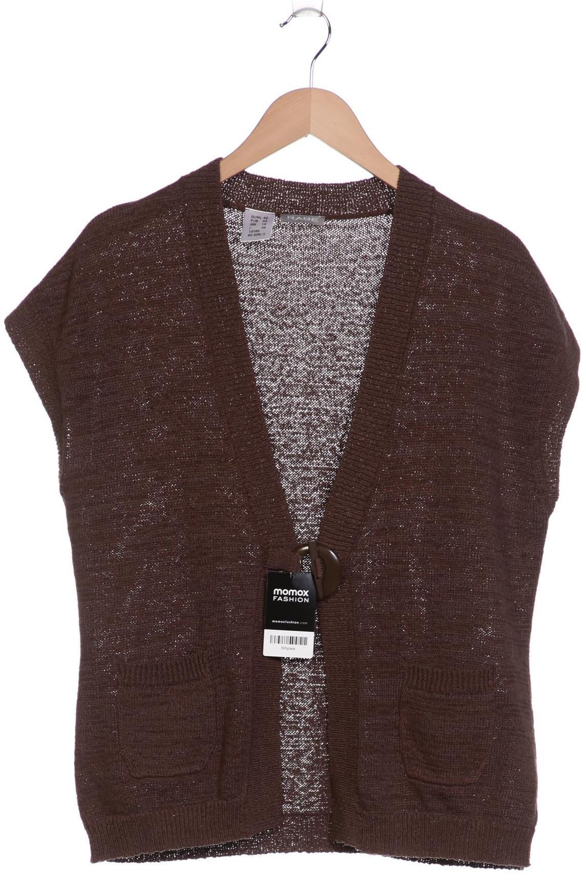 

Rabe Damen Strickjacke, braun, Gr. 42