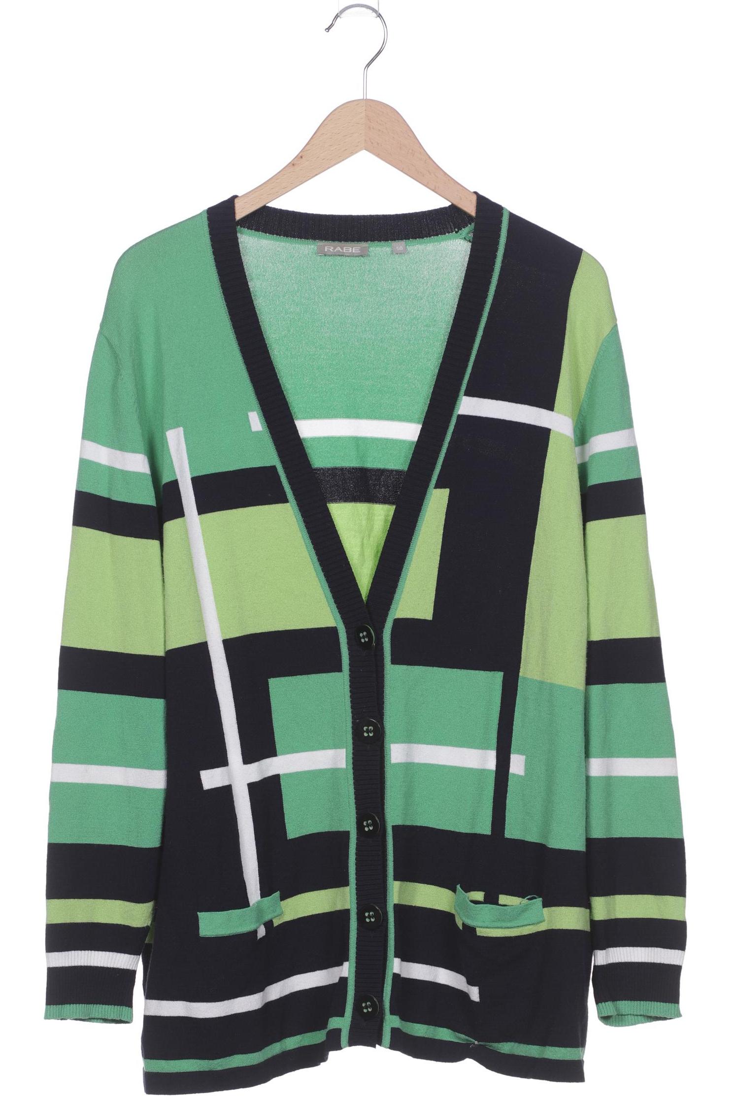 

Rabe Damen Strickjacke, grün, Gr. 50