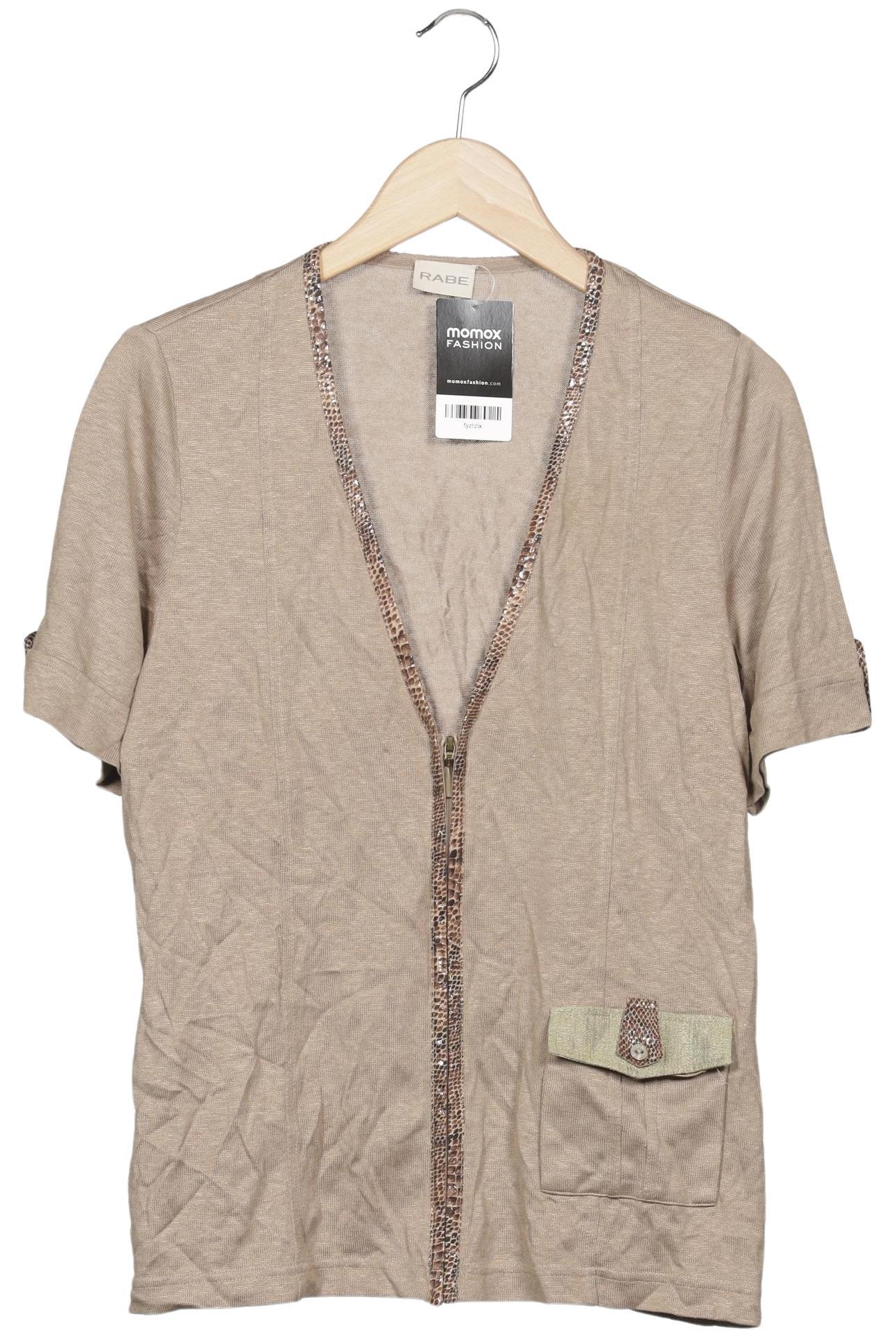 

Rabe Damen Strickjacke, beige, Gr. 42