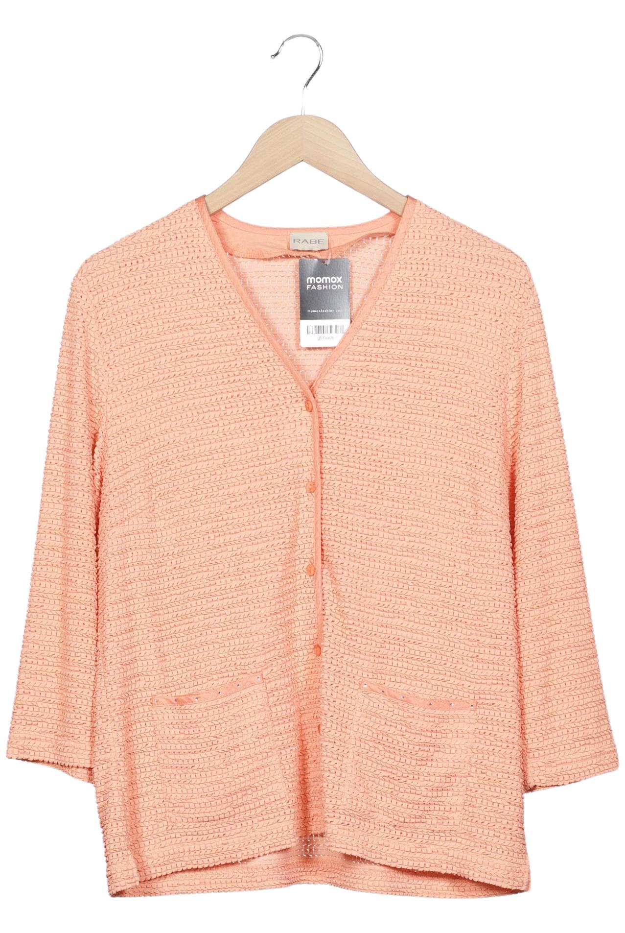 

Rabe Damen Strickjacke, orange, Gr. 42