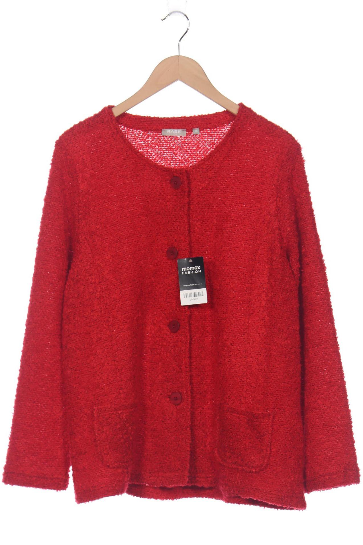 

Rabe Damen Strickjacke, rot, Gr. 48