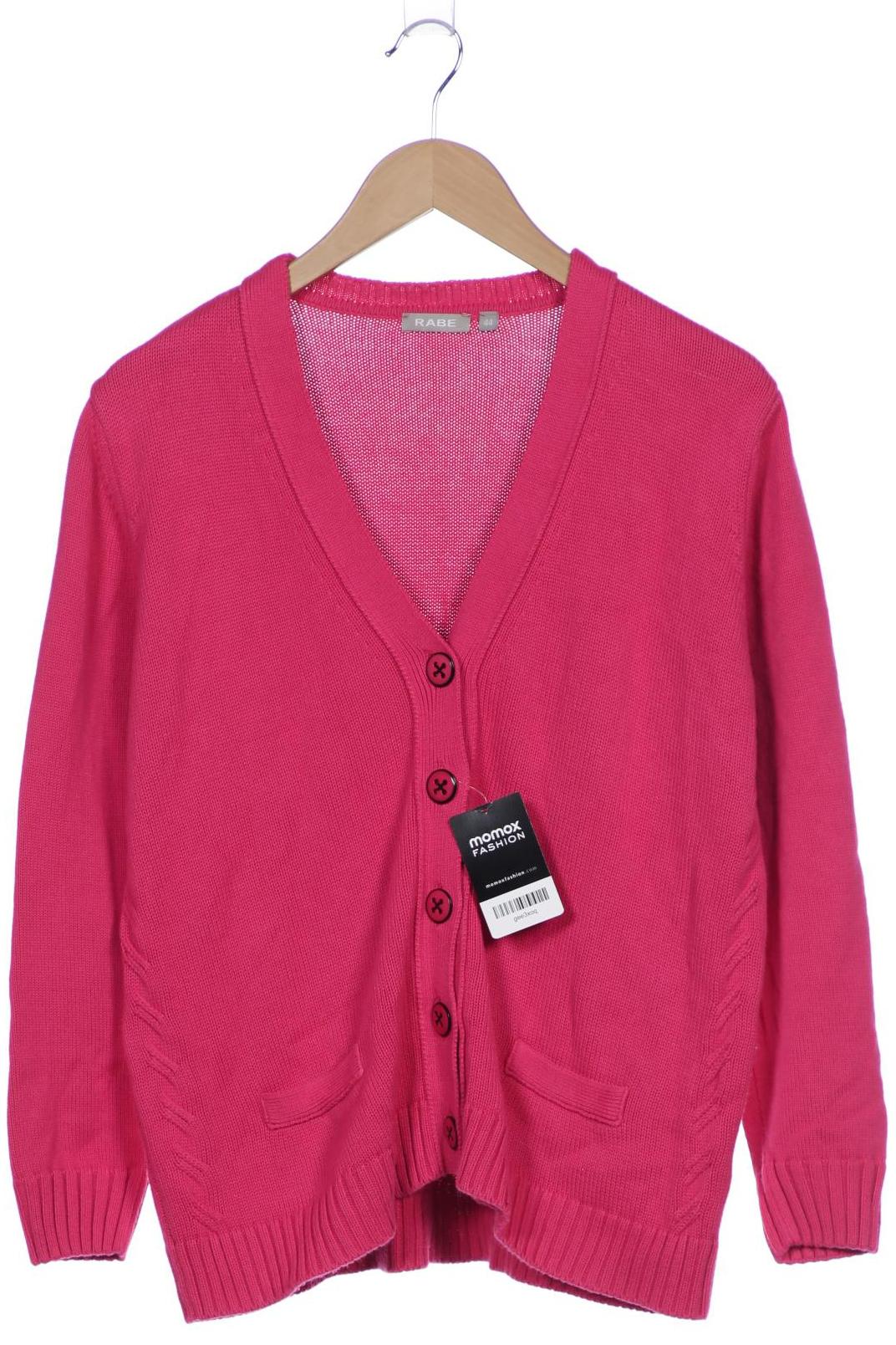 

Rabe Damen Strickjacke, pink, Gr. 44