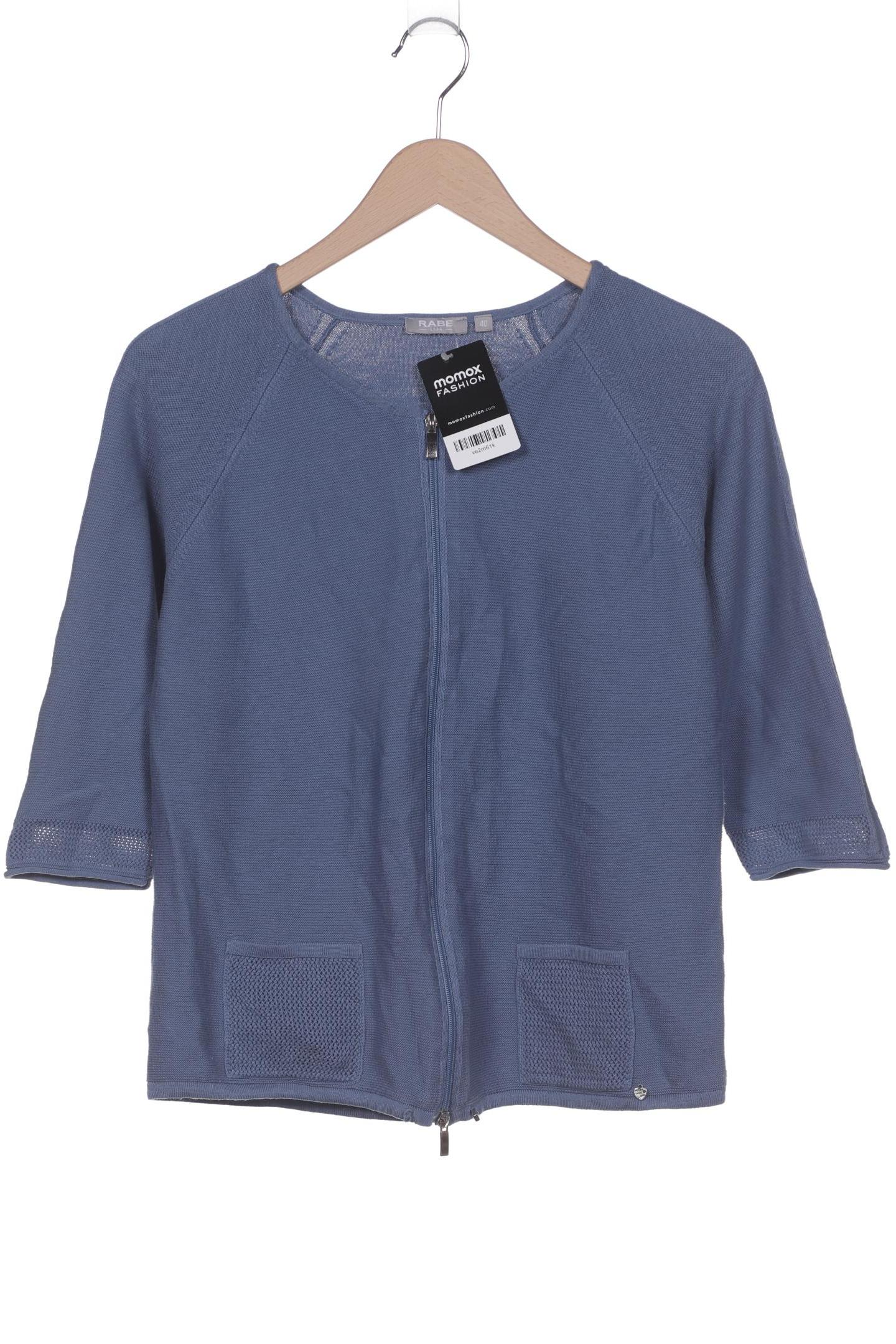 

Rabe Damen Strickjacke, blau, Gr. 40