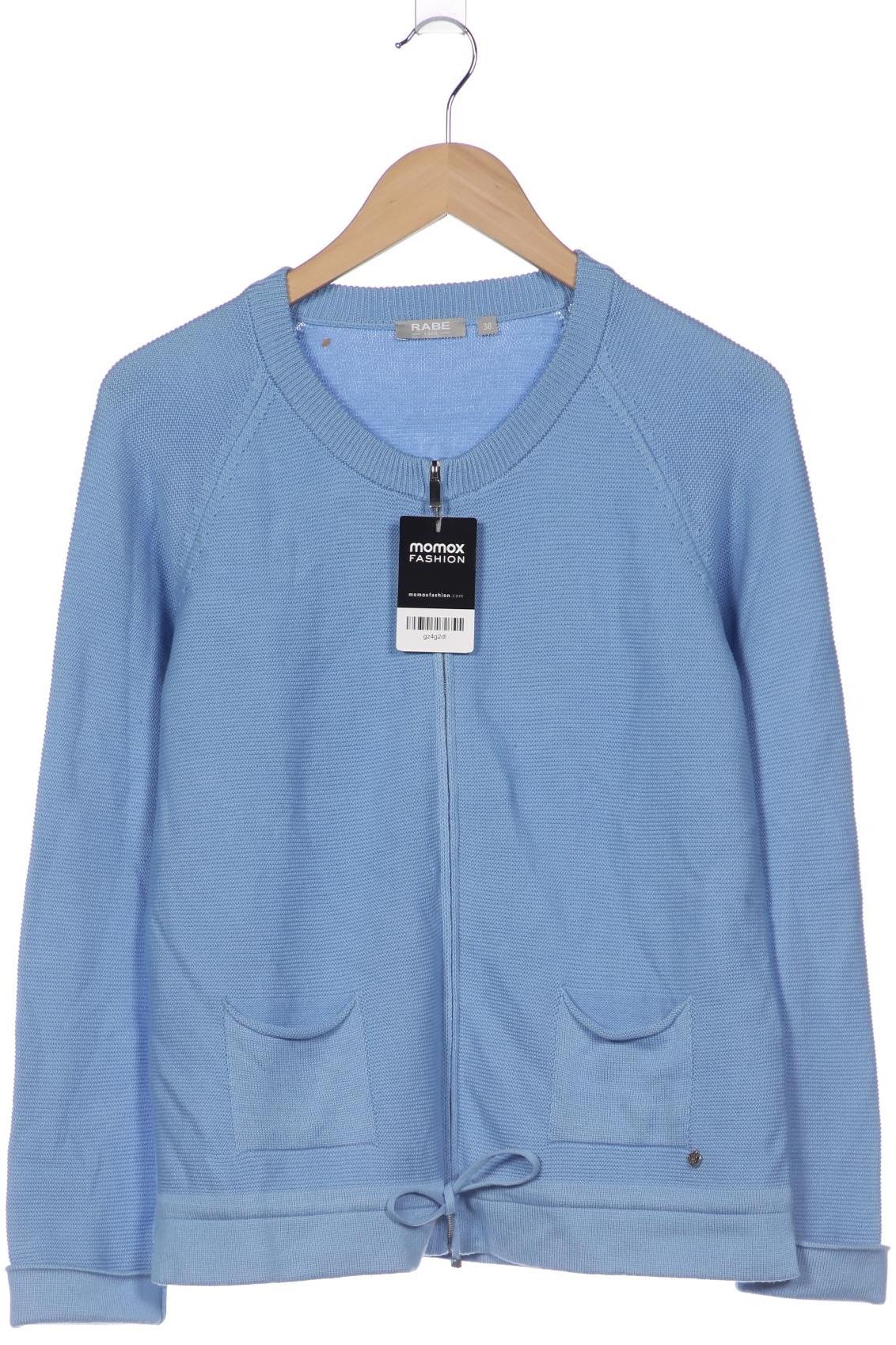 

Rabe Damen Strickjacke, blau, Gr. 38