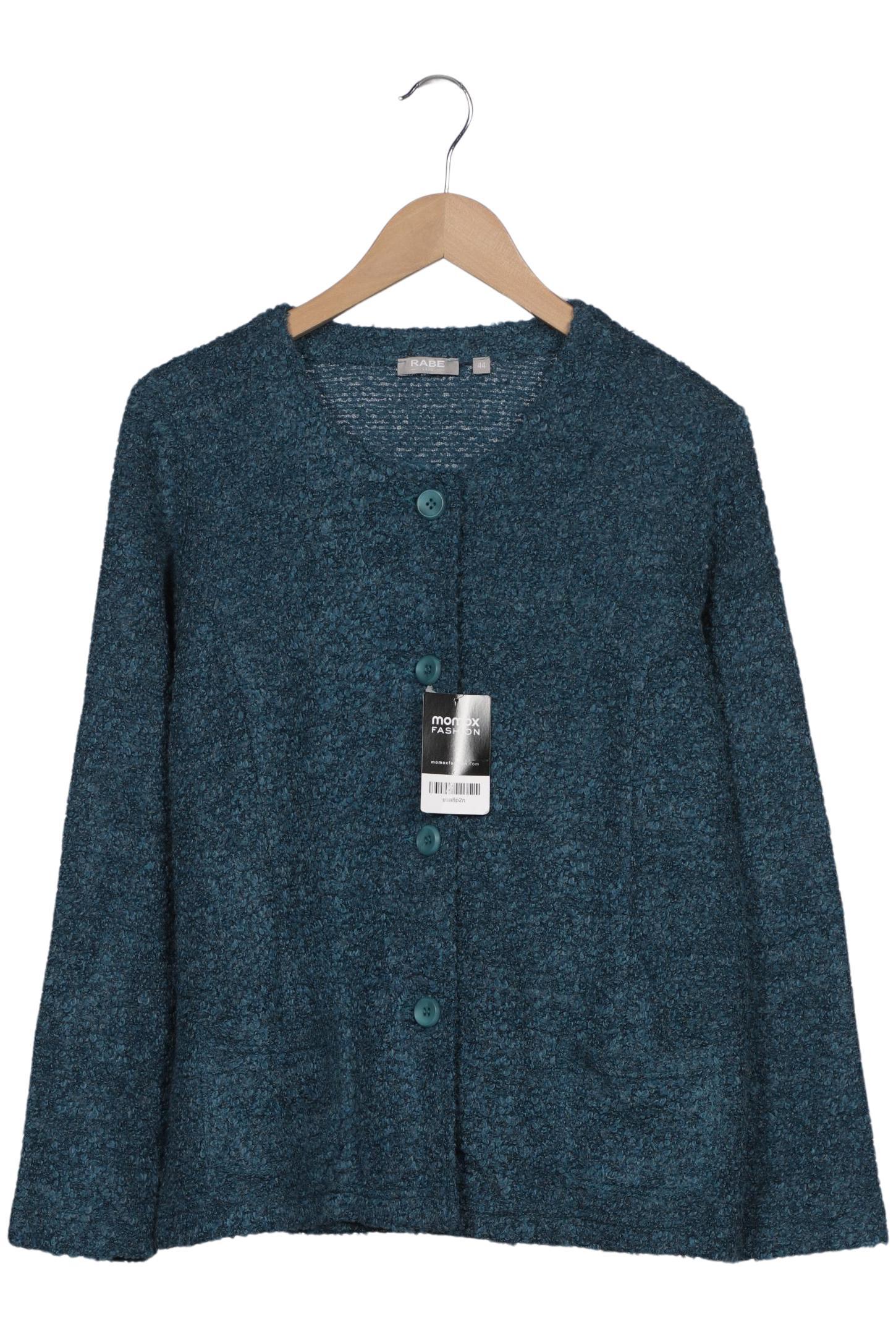 

Rabe Damen Strickjacke, türkis, Gr. 44