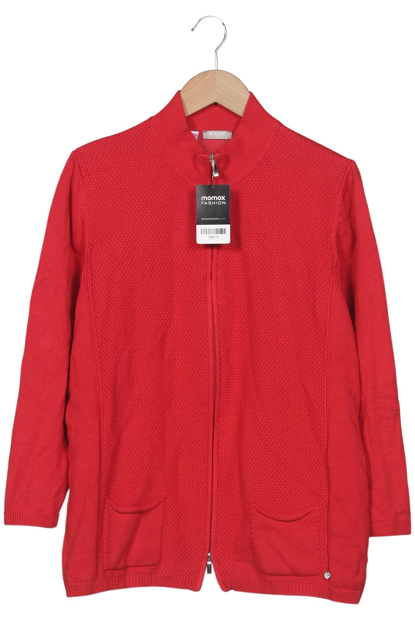 

Rabe Damen Strickjacke, rot, Gr. 48