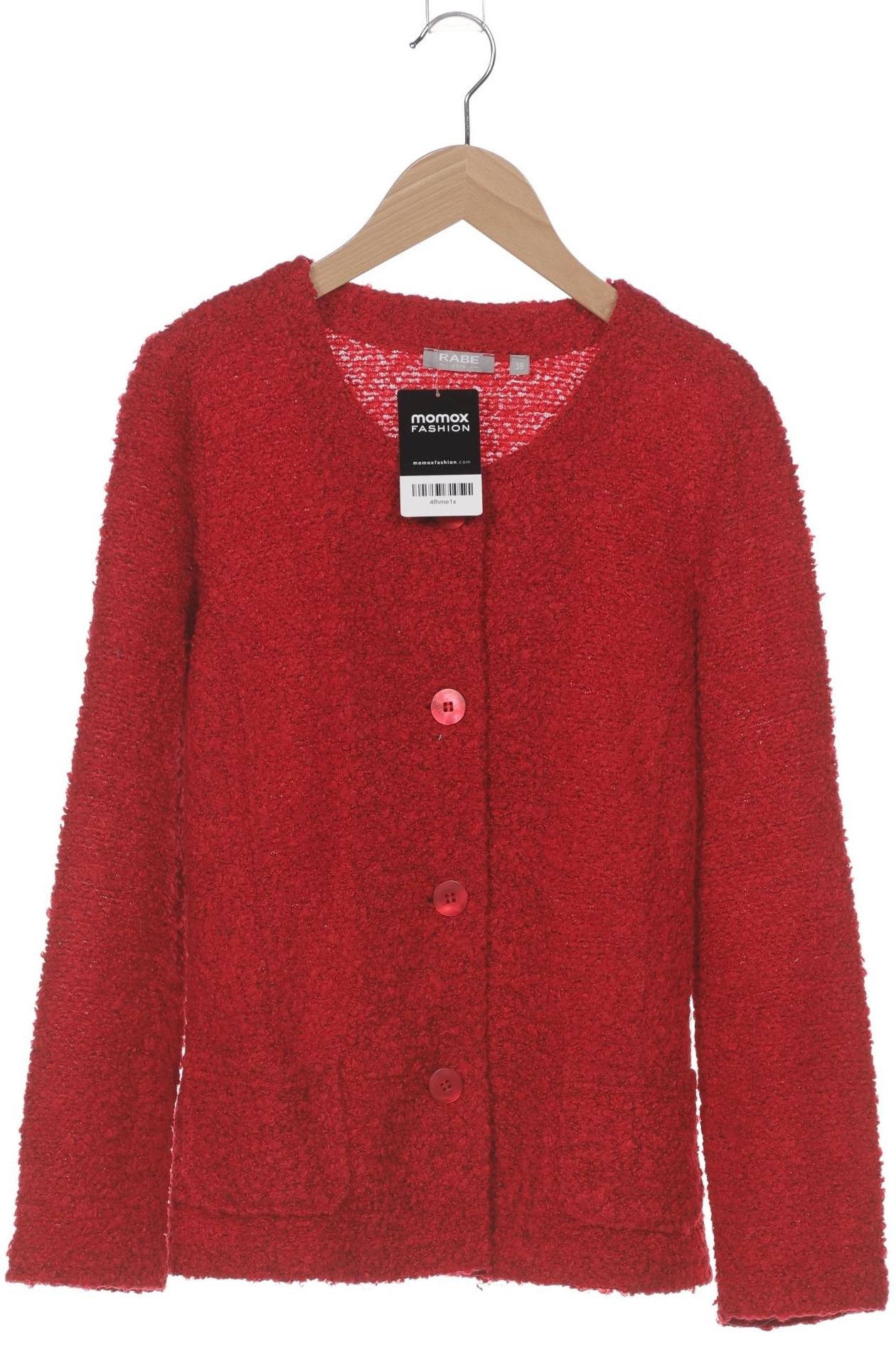 

Rabe Damen Strickjacke, rot, Gr. 38