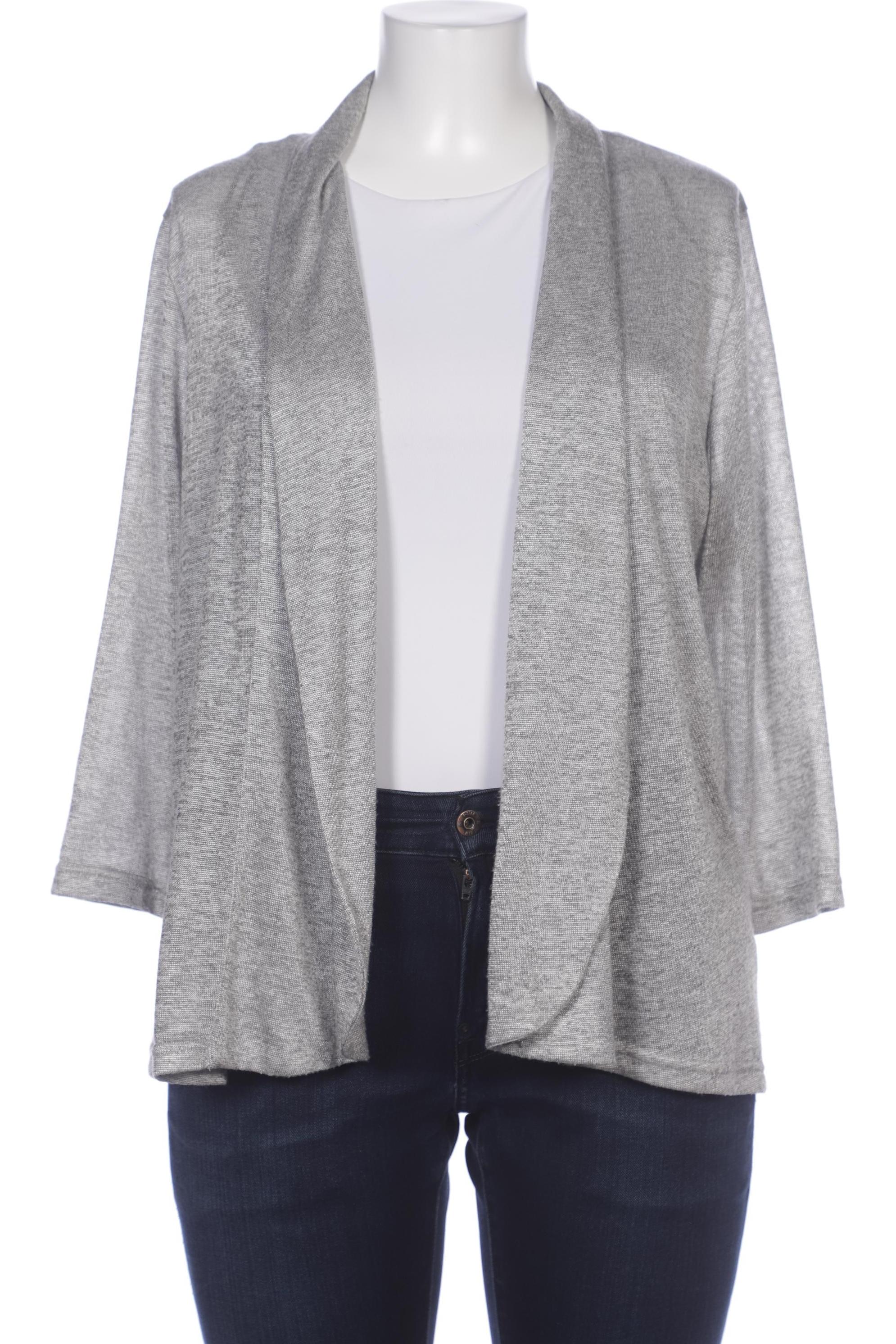 

Rabe Damen Strickjacke, silber, Gr. 46