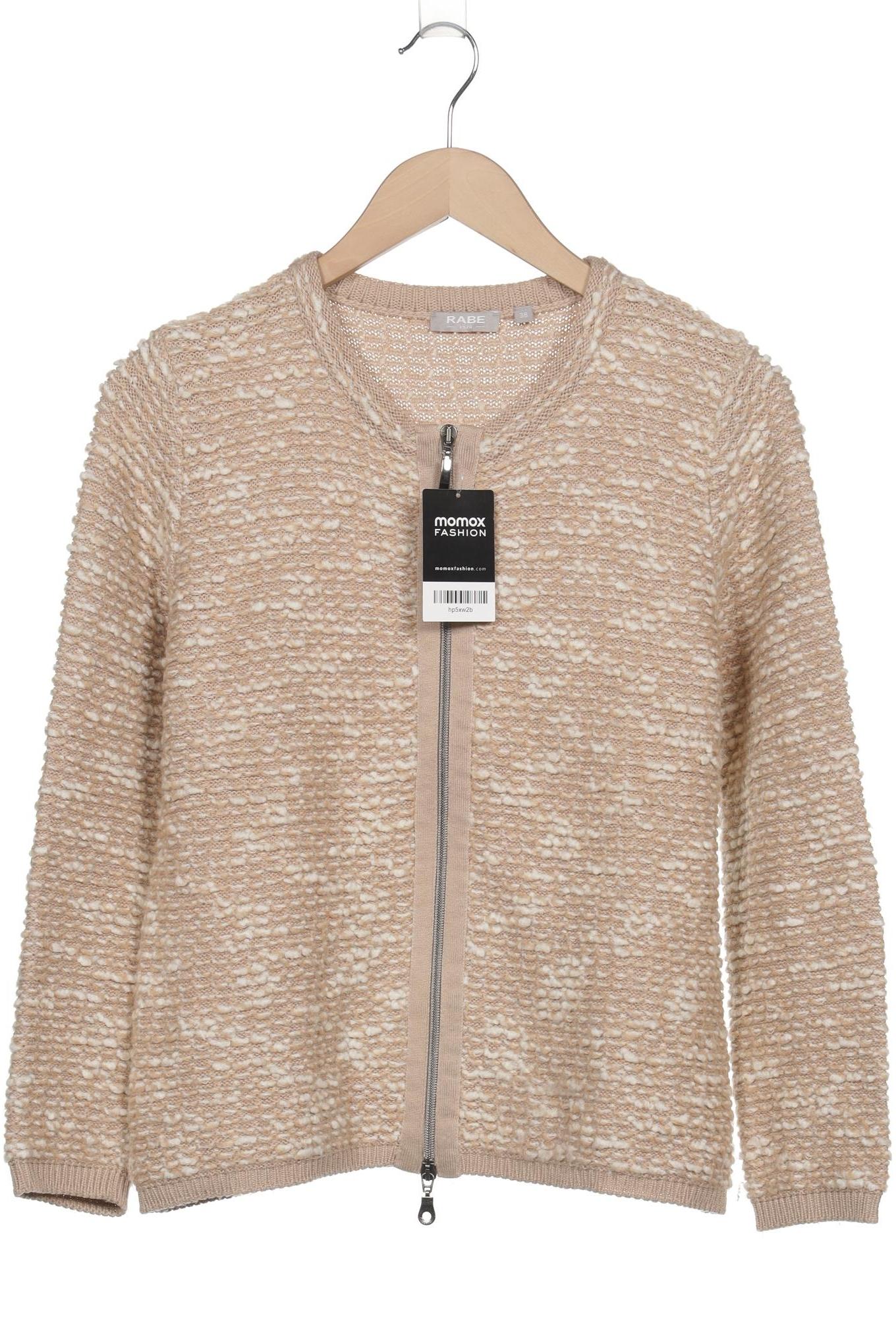 

Rabe Damen Strickjacke, beige, Gr. 38