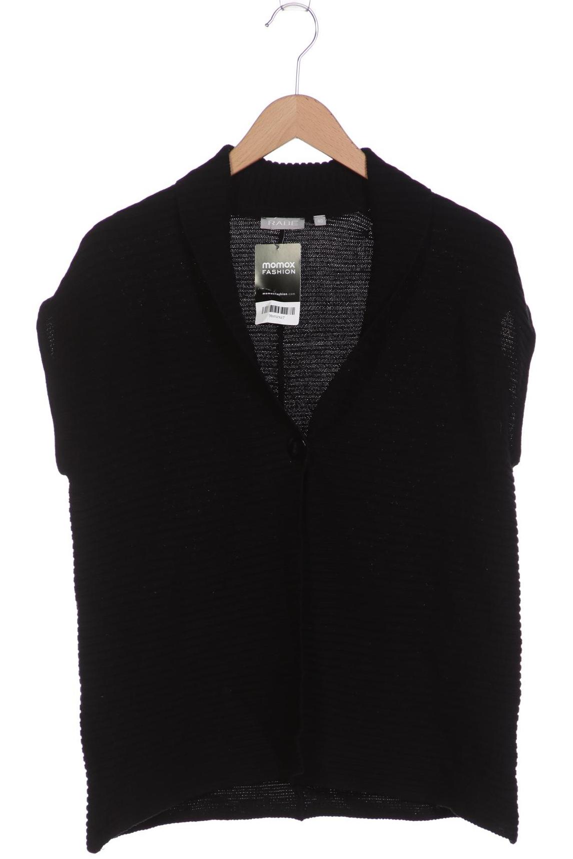

Rabe Damen Strickjacke, schwarz, Gr. 40