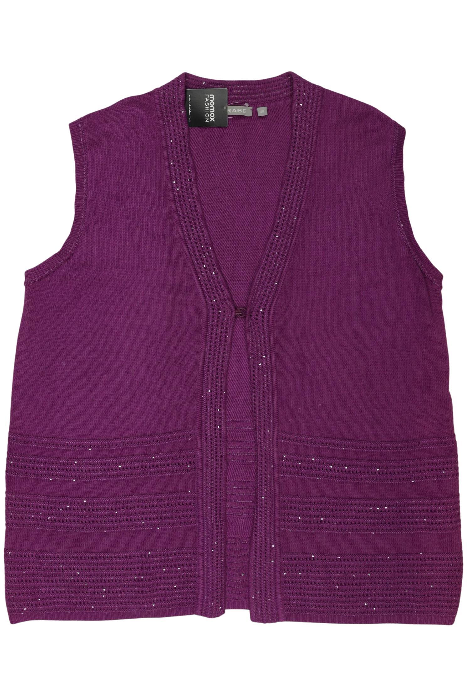 

Rabe Damen Strickjacke, flieder, Gr. 46