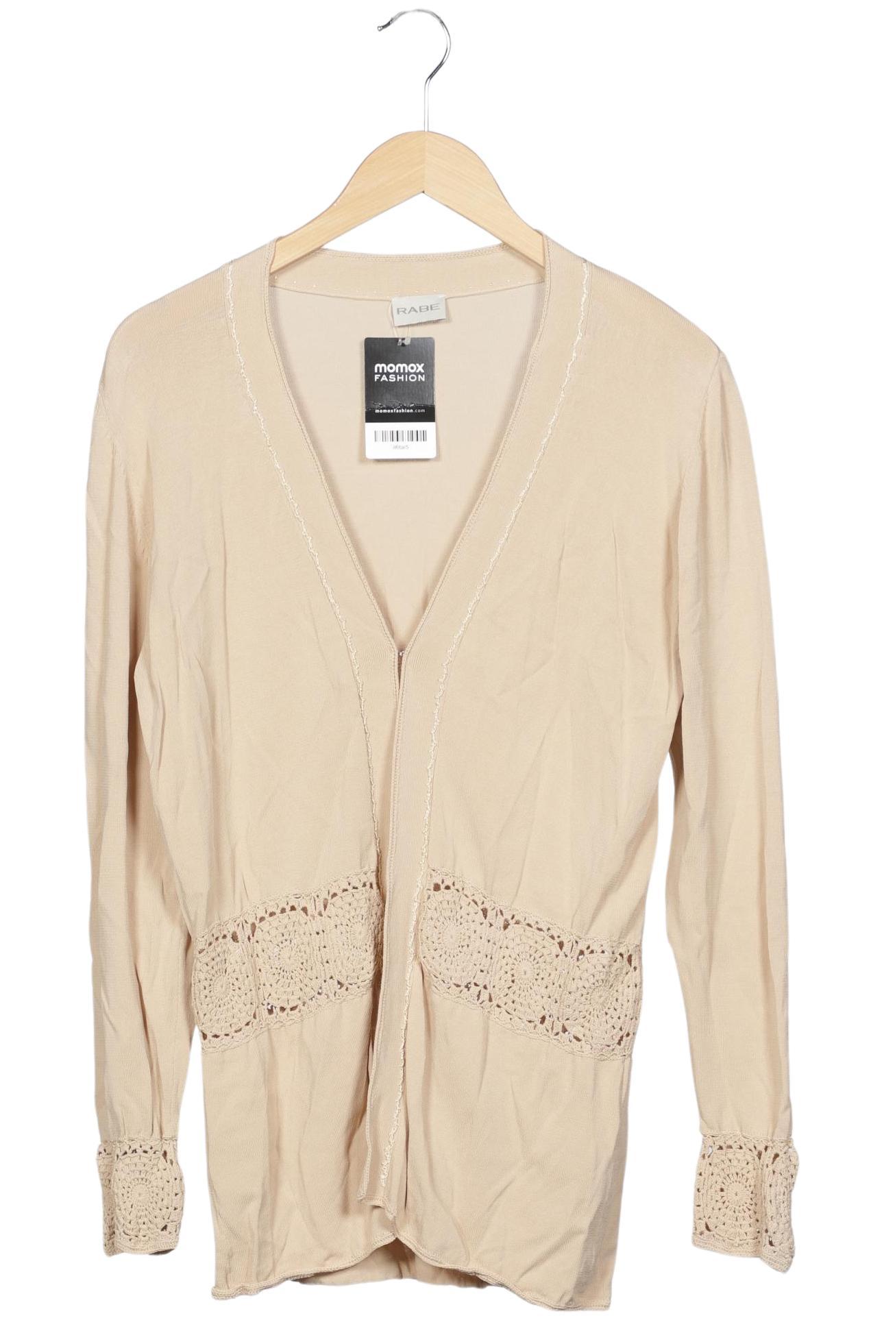 

Rabe Damen Strickjacke, beige, Gr. 38