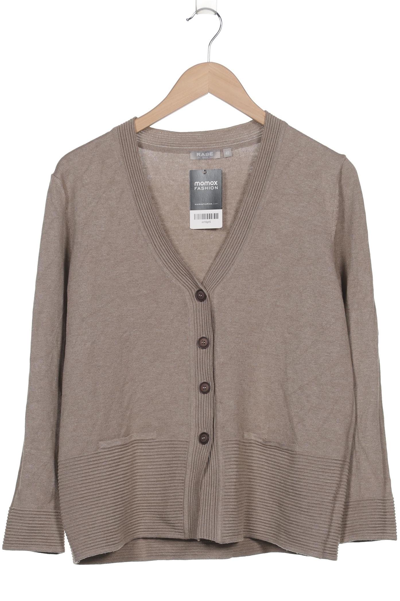 

Rabe Damen Strickjacke, braun, Gr. 42