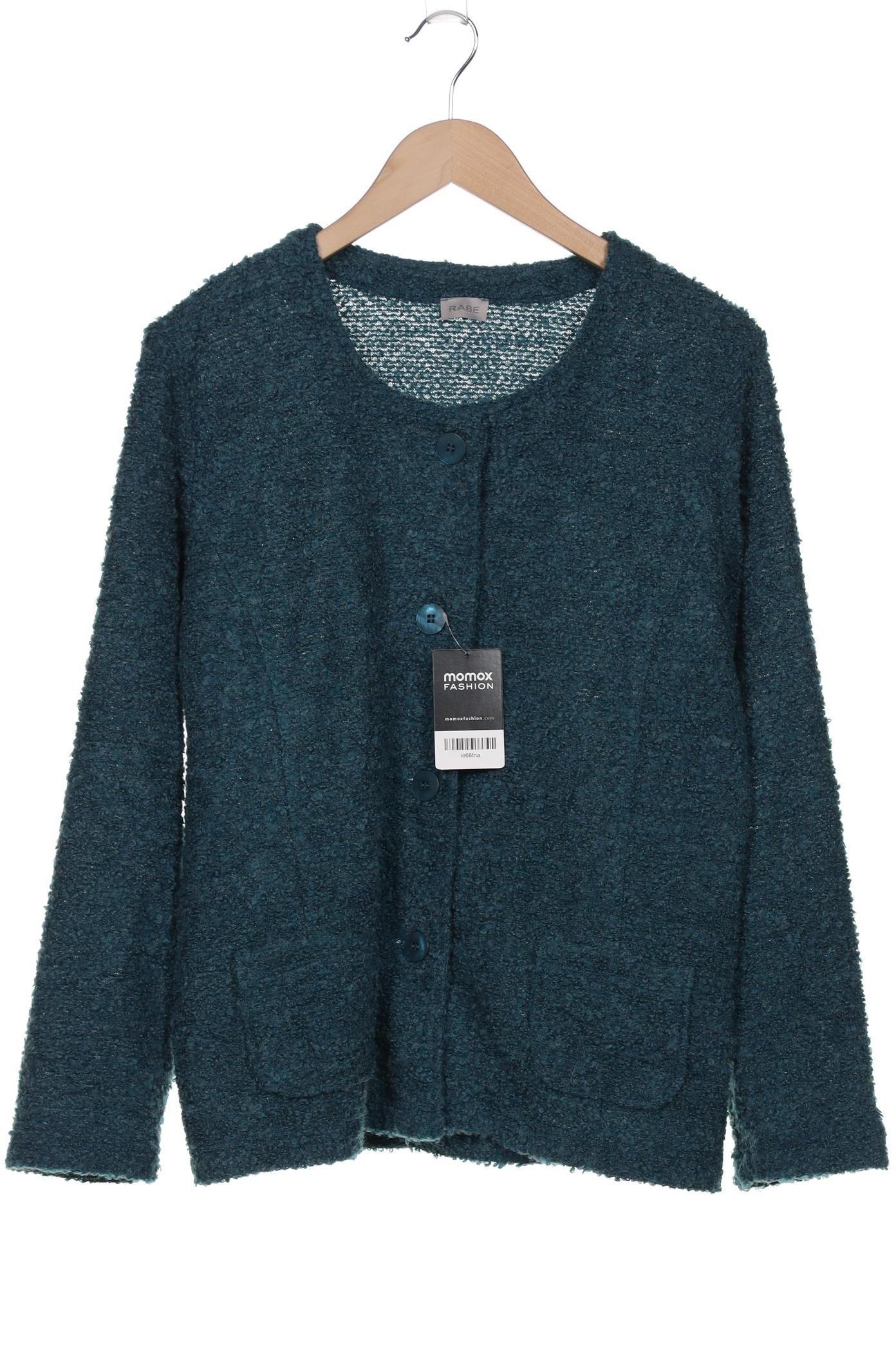 

Rabe Damen Strickjacke, türkis, Gr. 44