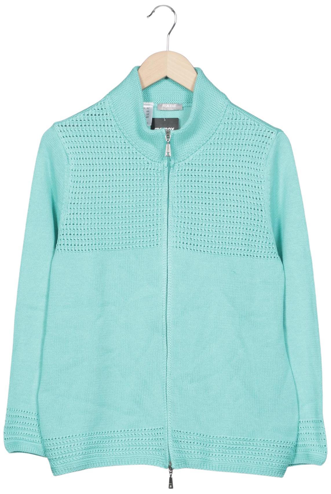 

Rabe Damen Strickjacke, türkis, Gr. 42