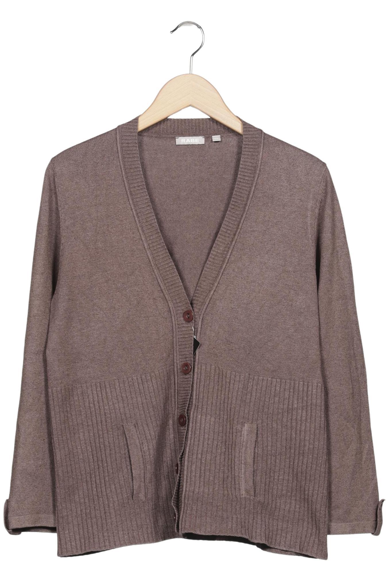 

Rabe Damen Strickjacke, braun, Gr. 40