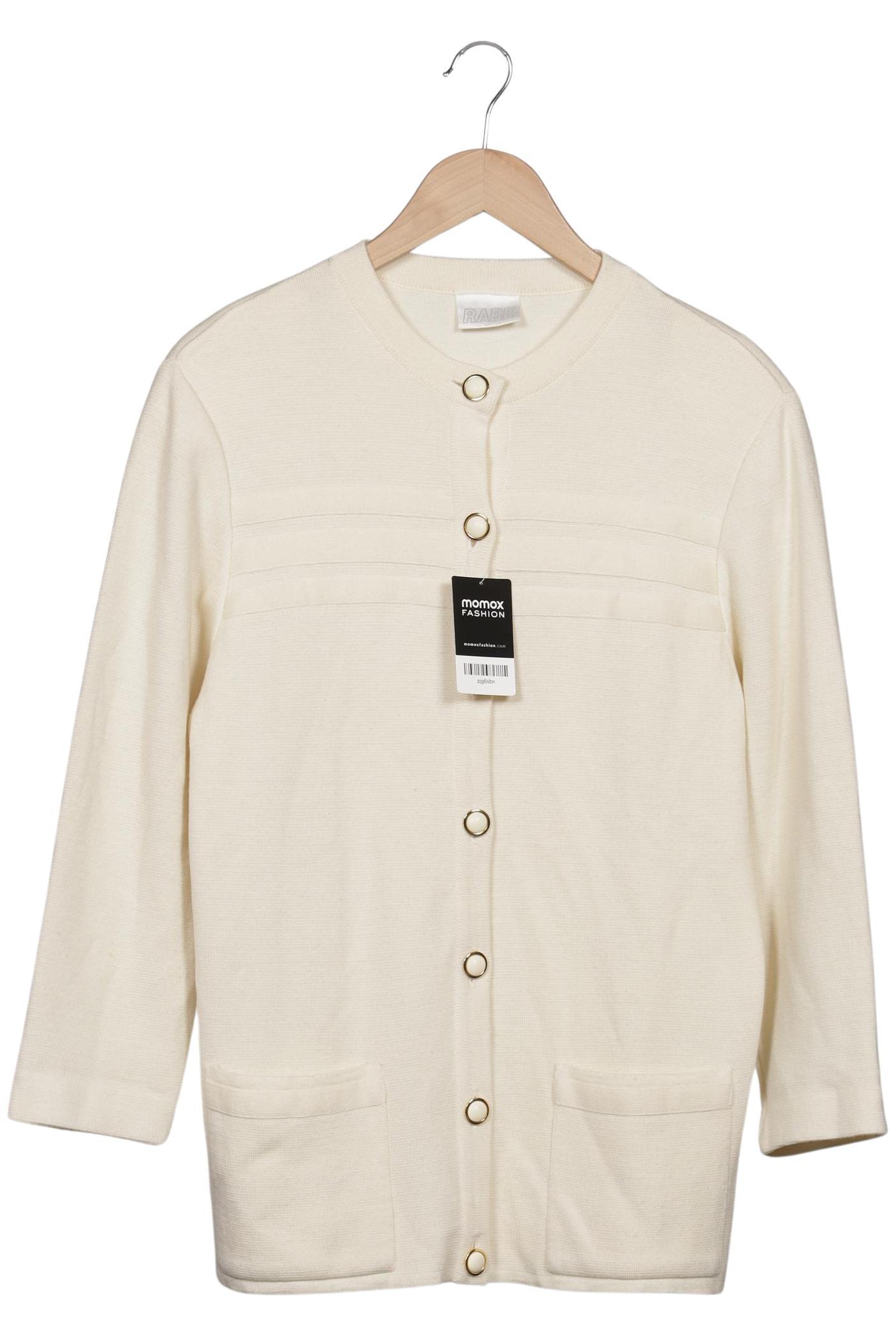 

Rabe Damen Strickjacke, cremeweiß, Gr. 38