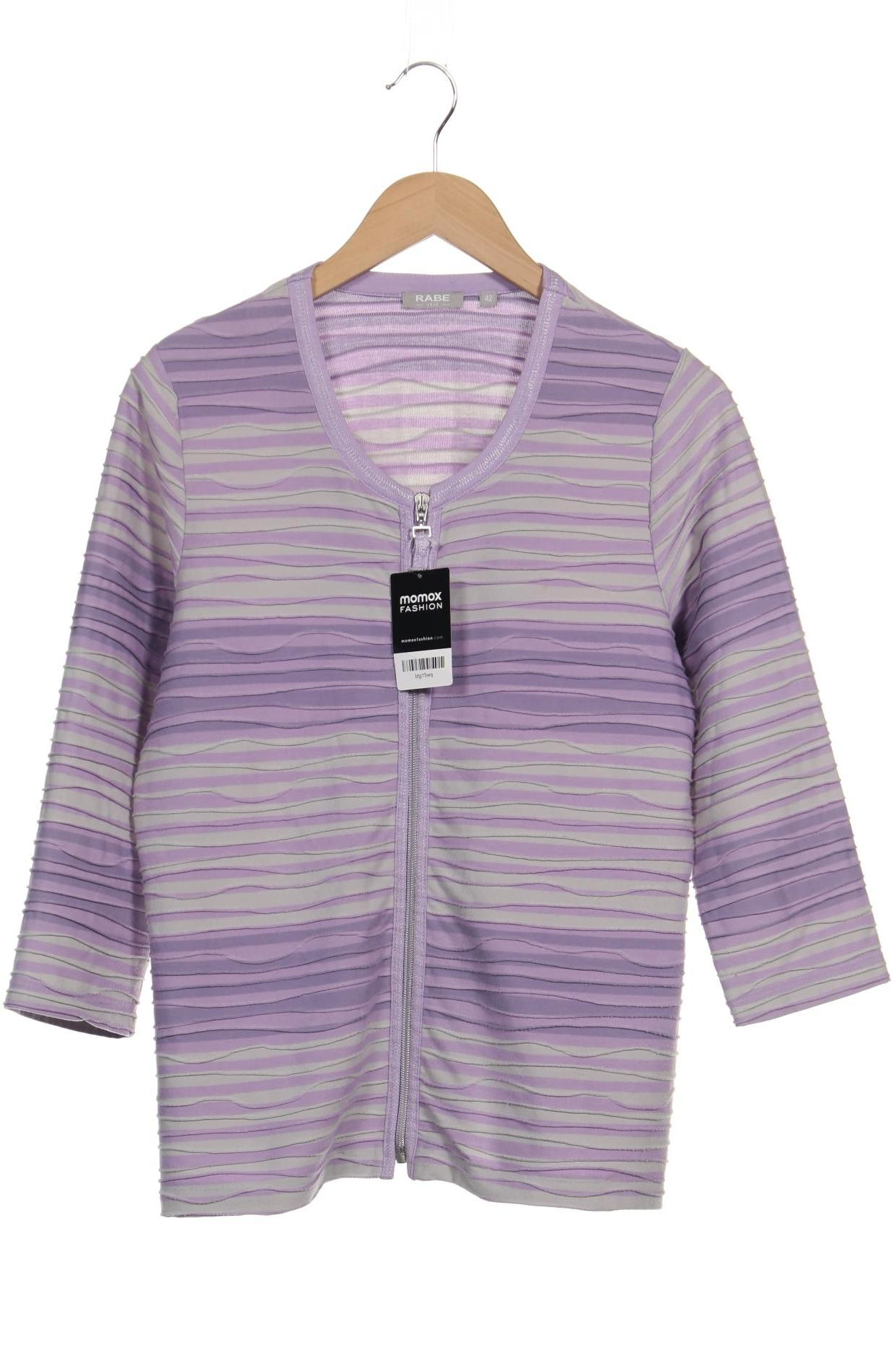 

Rabe Damen Strickjacke, flieder, Gr. 42