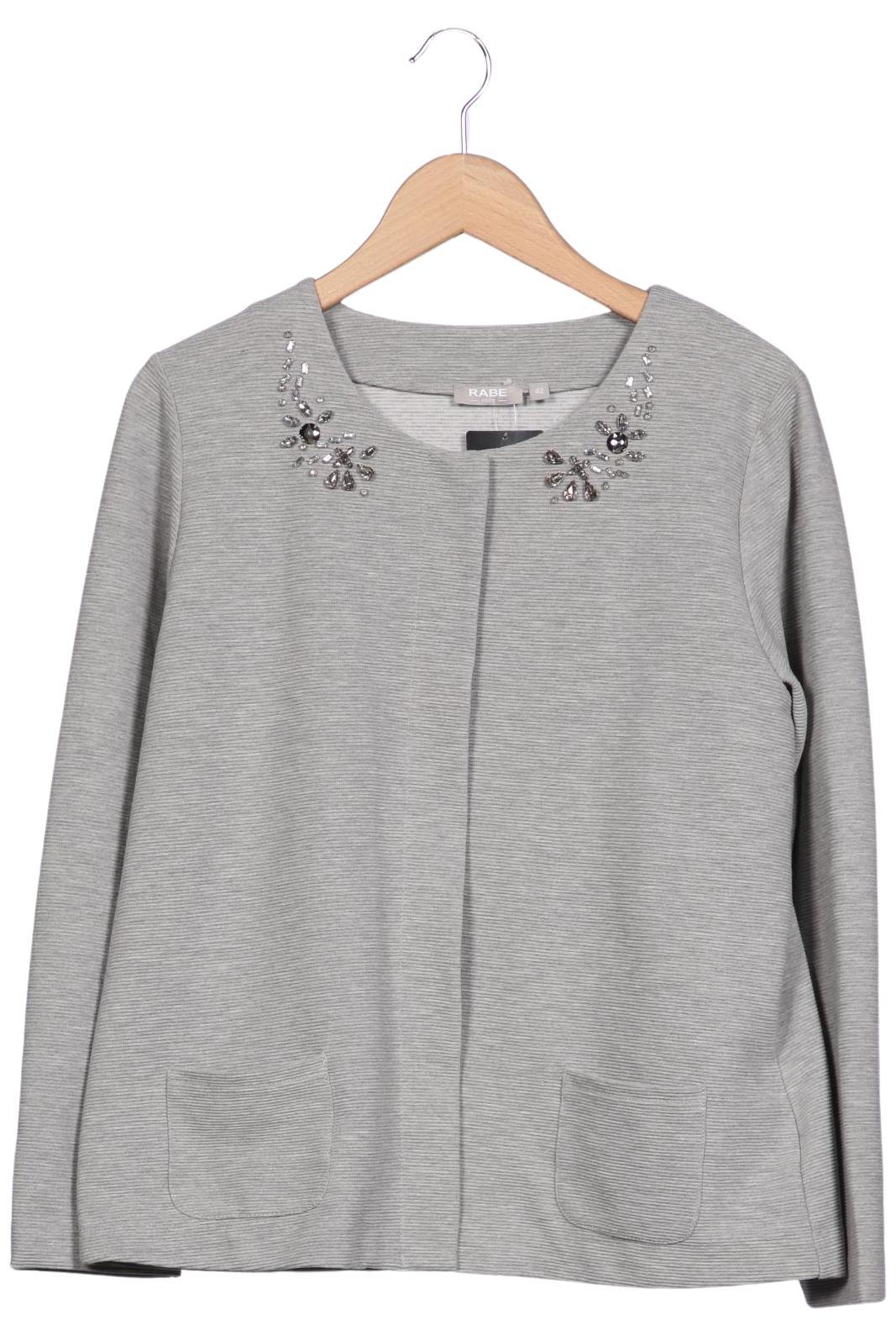 

Rabe Damen Strickjacke, grau, Gr. 42