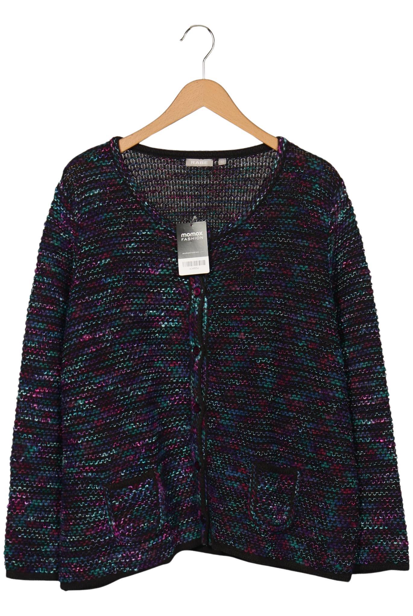 

Rabe Damen Strickjacke, schwarz, Gr. 50