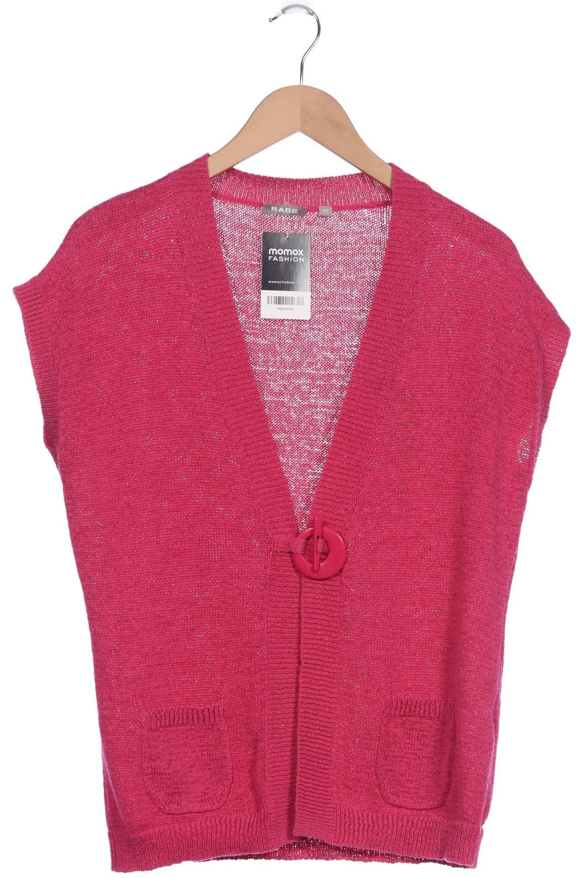 

Rabe Damen Strickjacke, pink, Gr. 42