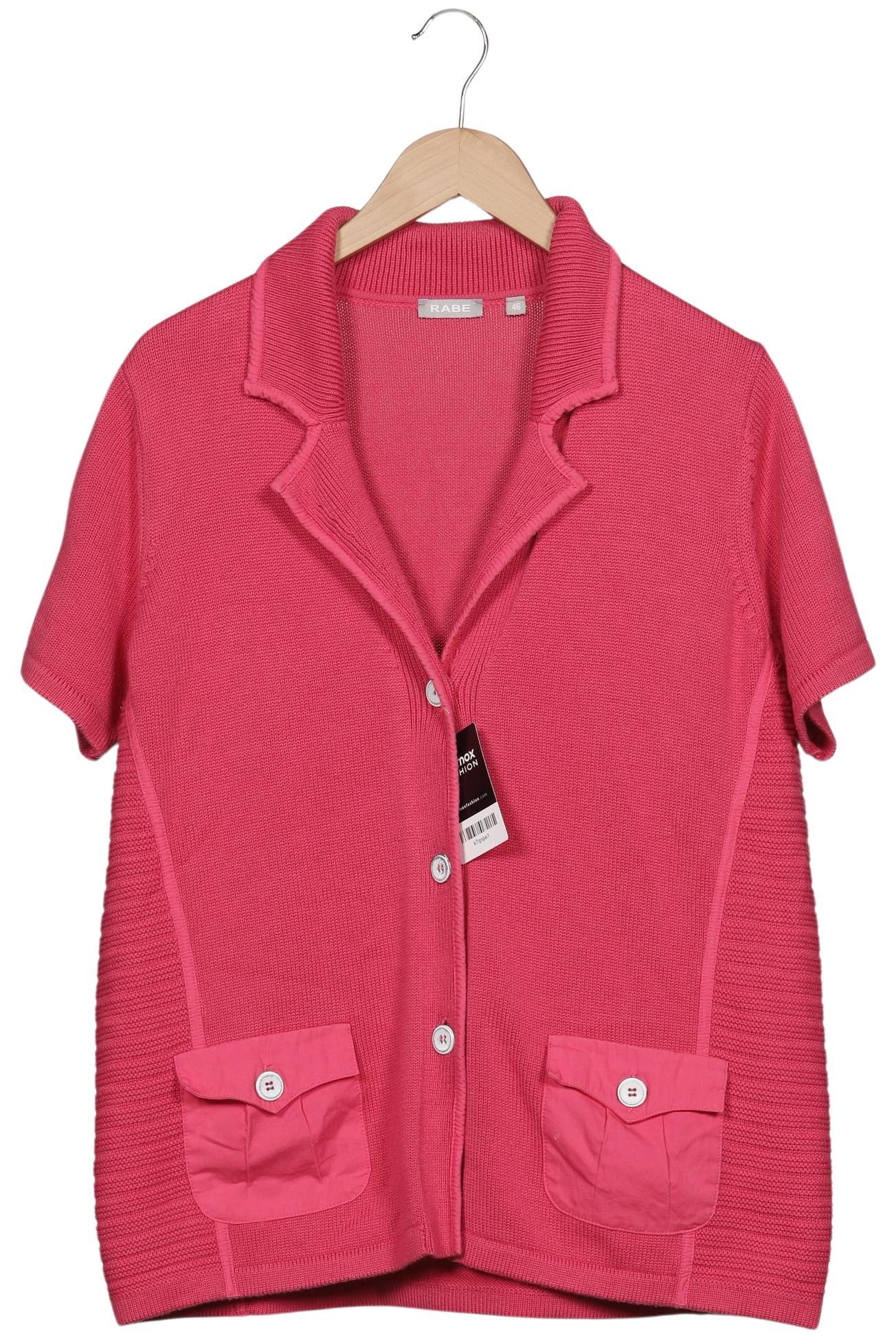 

Rabe Damen Strickjacke, pink, Gr. 46